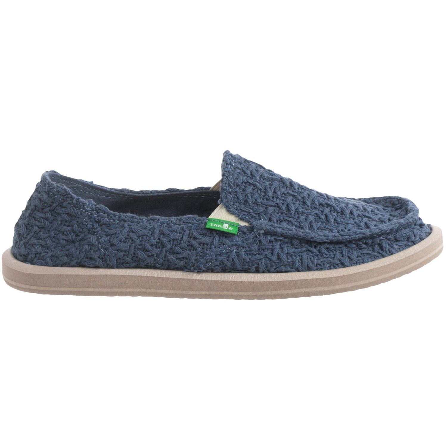 Sanuk Donna Knit Stitch Shoes - Slip-Ons (For Women)