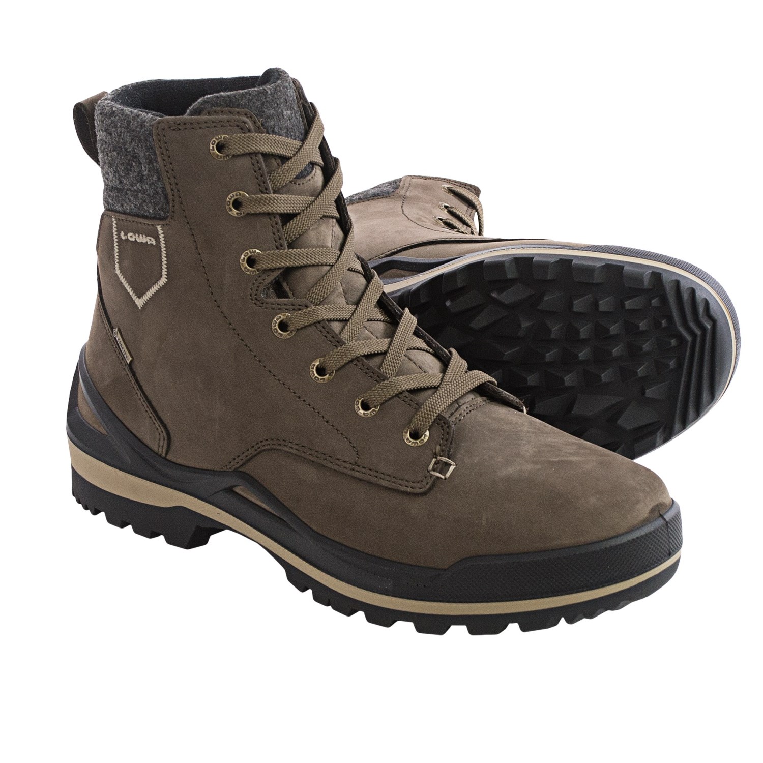 Lowa Oslo Gore-Tex® Mid-Winter Snow Boots - Waterproof, Nubuck (For Men)