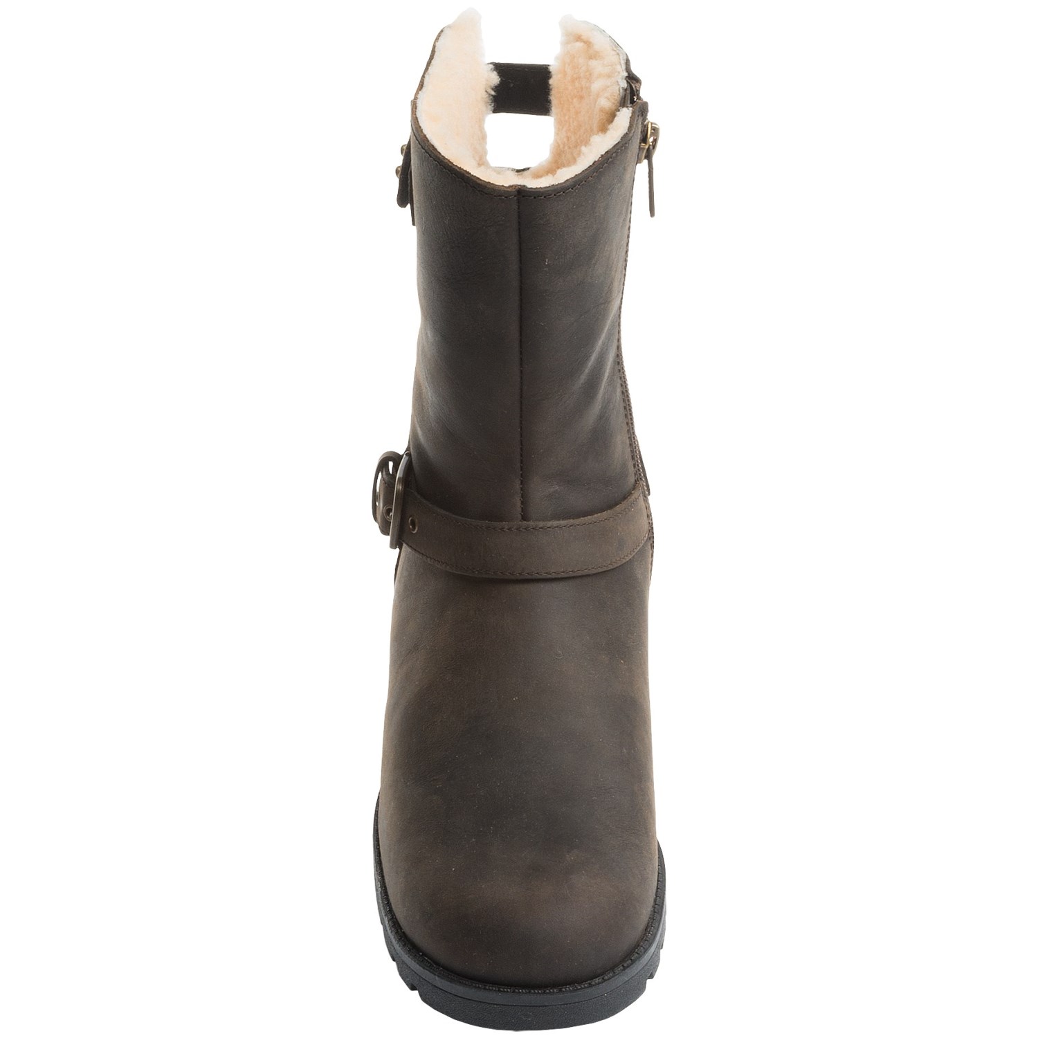 UGG® Australia Grandle Leather Boots - Shearling Lined (For Women)