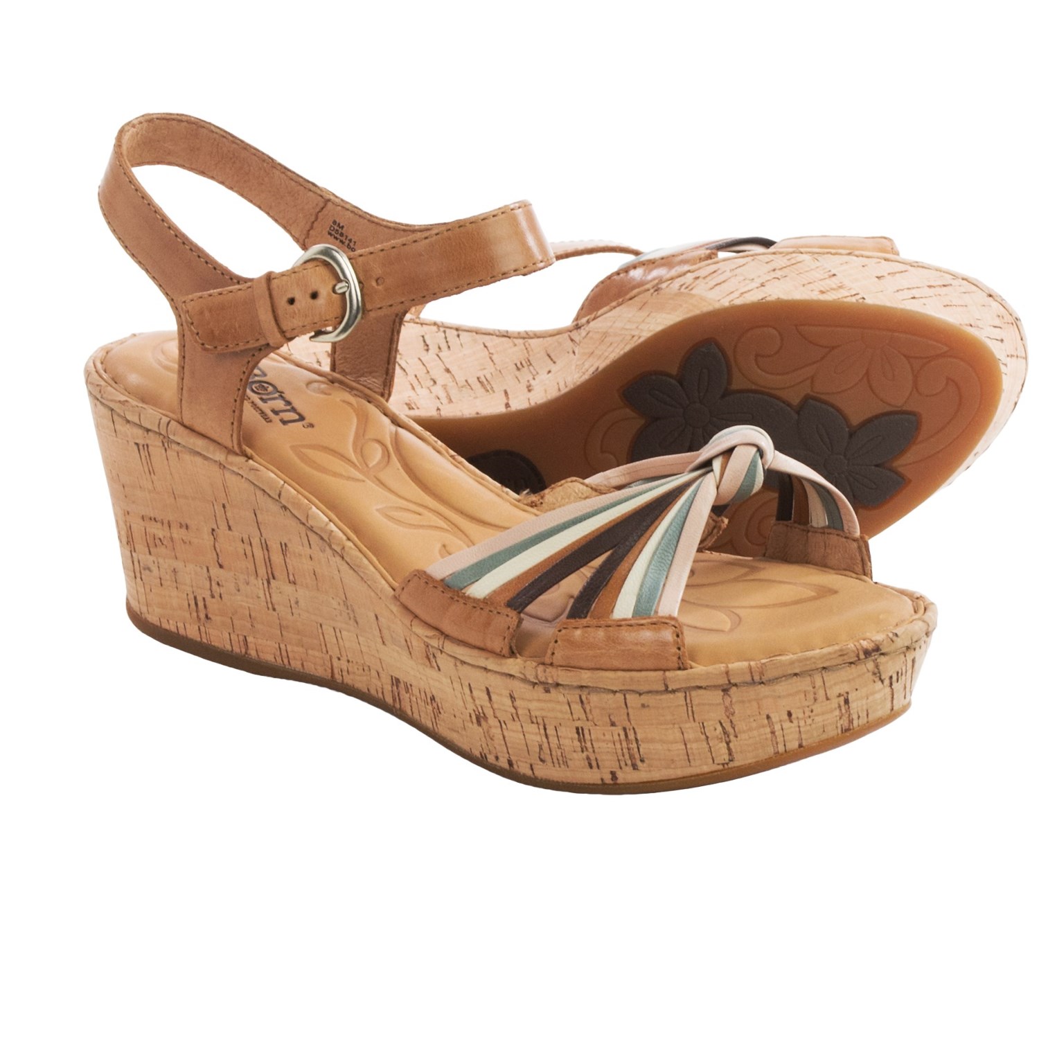 Born Skye Wedge Sandals - Leather (For Women)