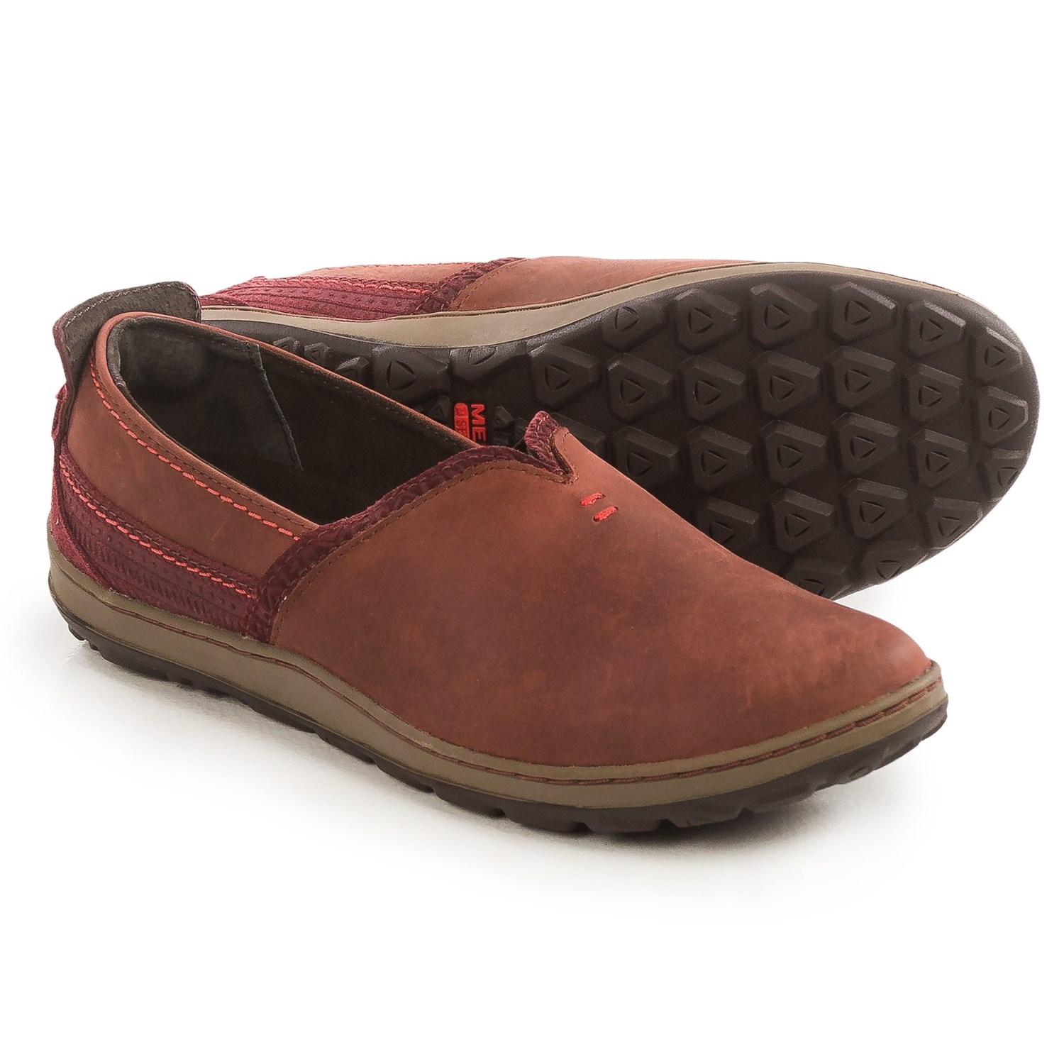 Merrell Ashland Leather Shoes - Slip-Ons (For Women)