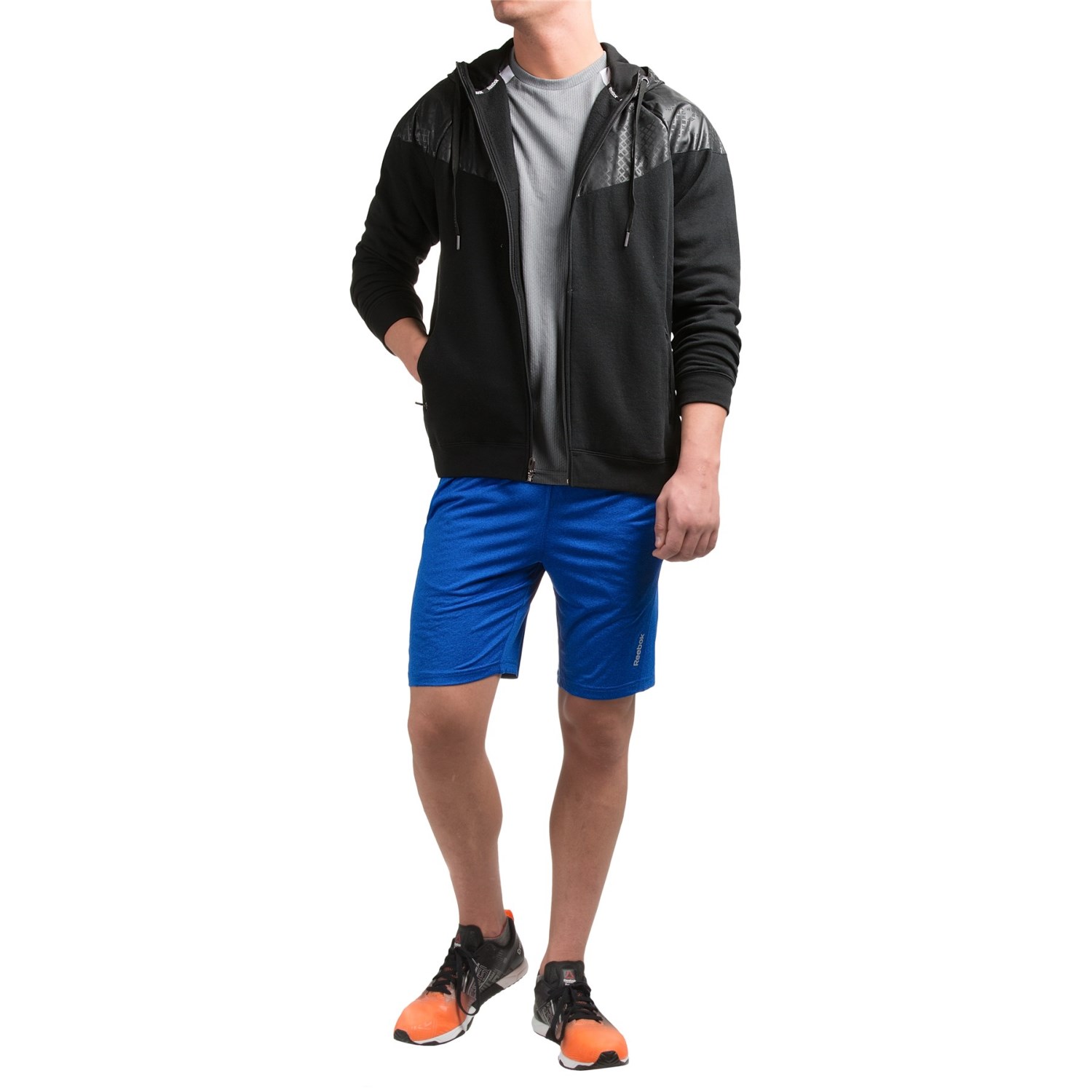 Reebok Motion Fleece Hoodie (For Men)