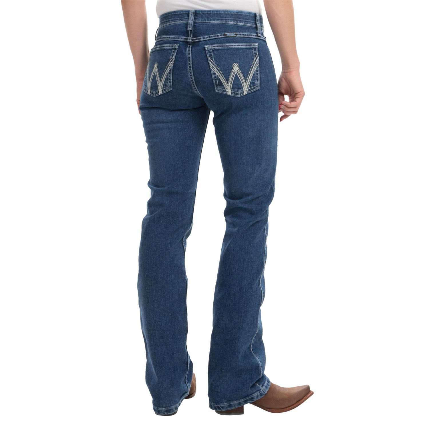 Wrangler Cool Vantage Q-Baby Jeans - Straight Leg (For Women)