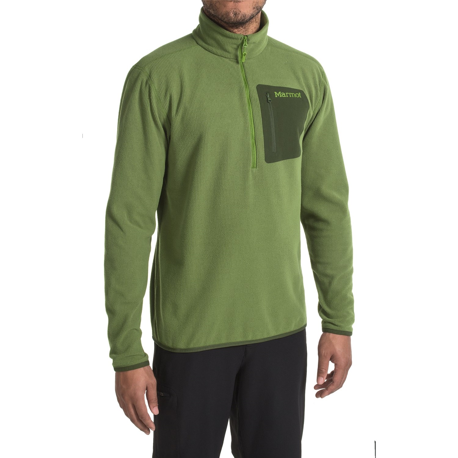 Marmot Rangeley Fleece Shirt - Zip Neck, Long Sleeve (For Men)