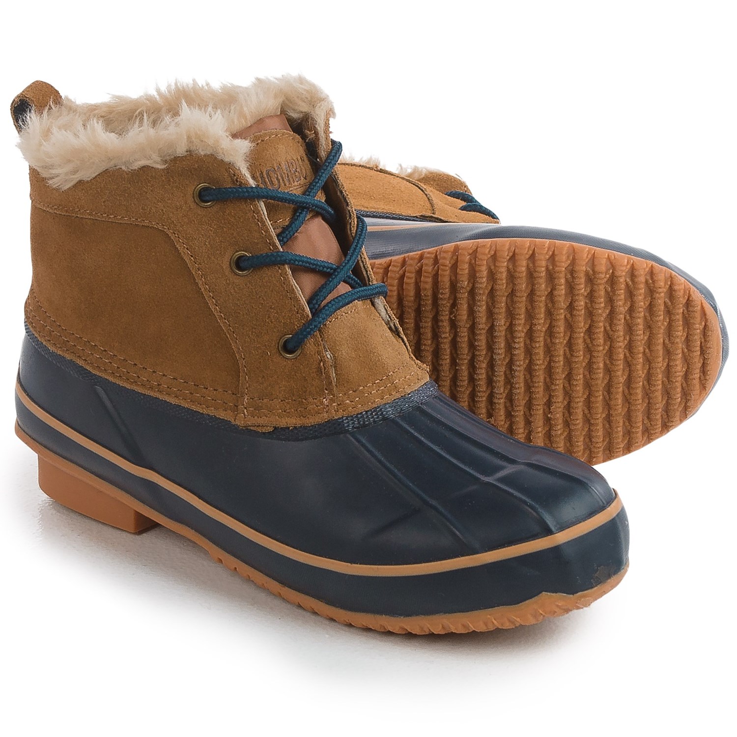 Khombu Helen Ankle Pac Boots - Waterproof, Suede (For Women)