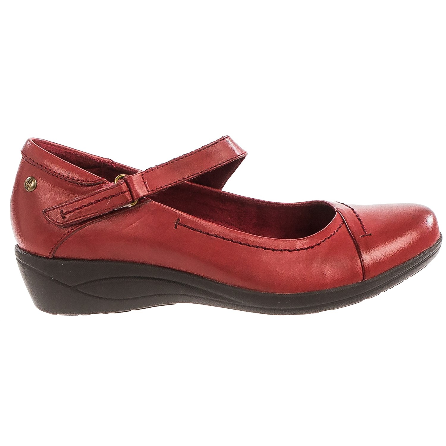 Hush Puppies Blanche Oleena Mary Jane Shoes - Leather, Wedge Heel (For Women)