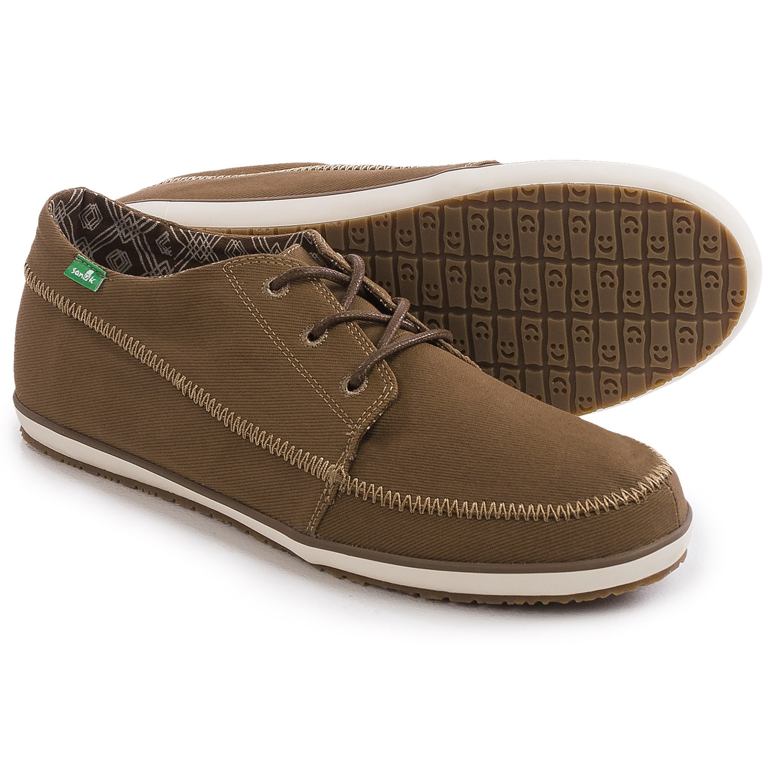 Sanuk Cassius Shoes - Waxed Twill (For Men)