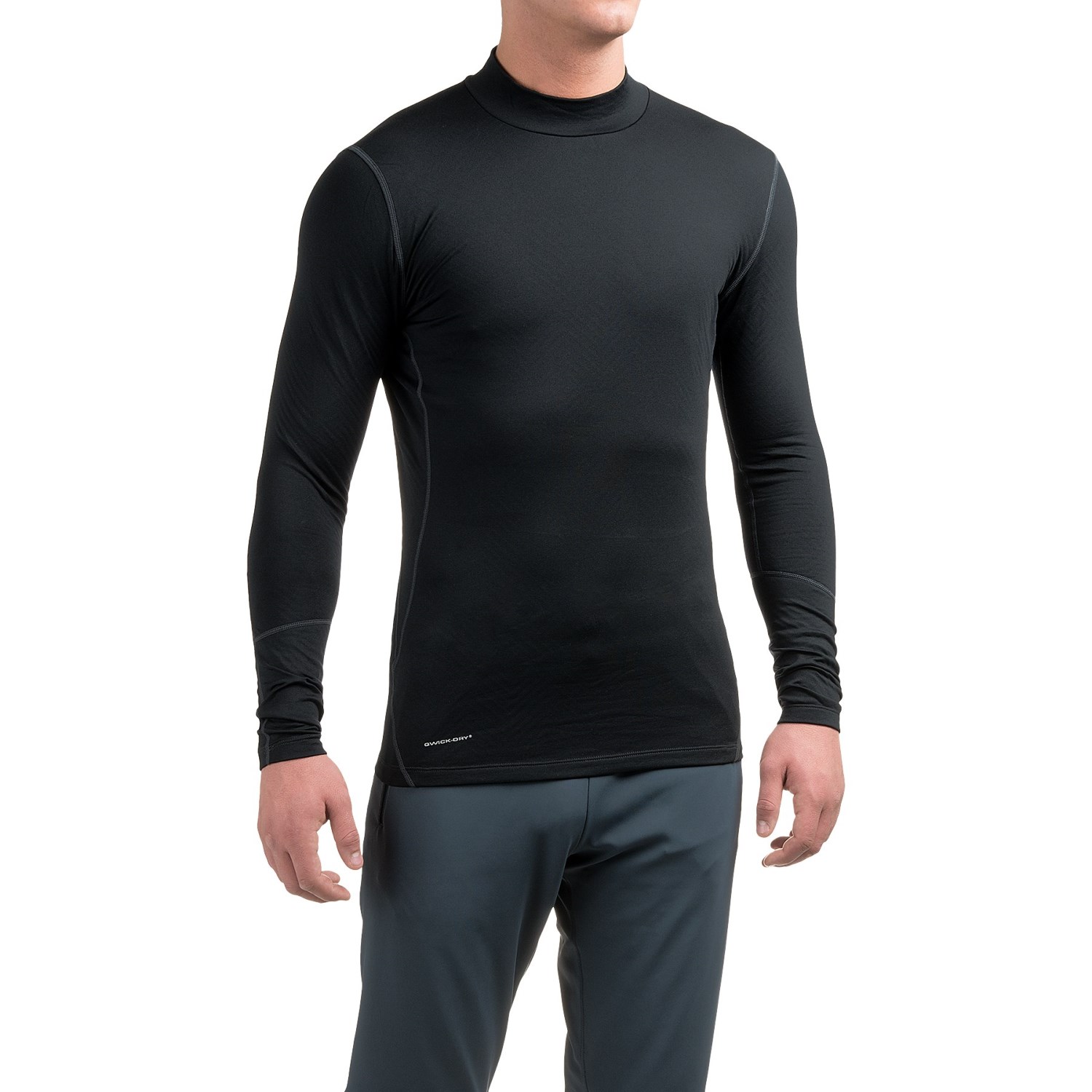 Layer 8 Cold Weather Mock Neck Shirt - Long Sleeve (For Men)