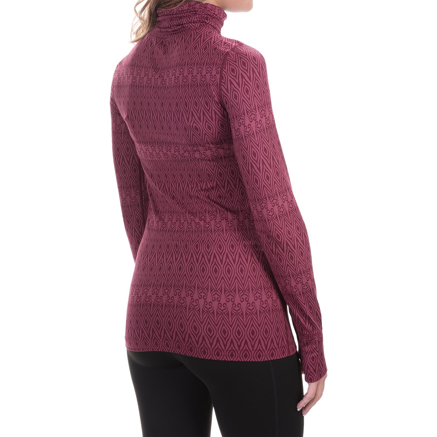 Terramar Thermolator Base Layer Shirred Turtleneck - UPF 25+ (For Women)