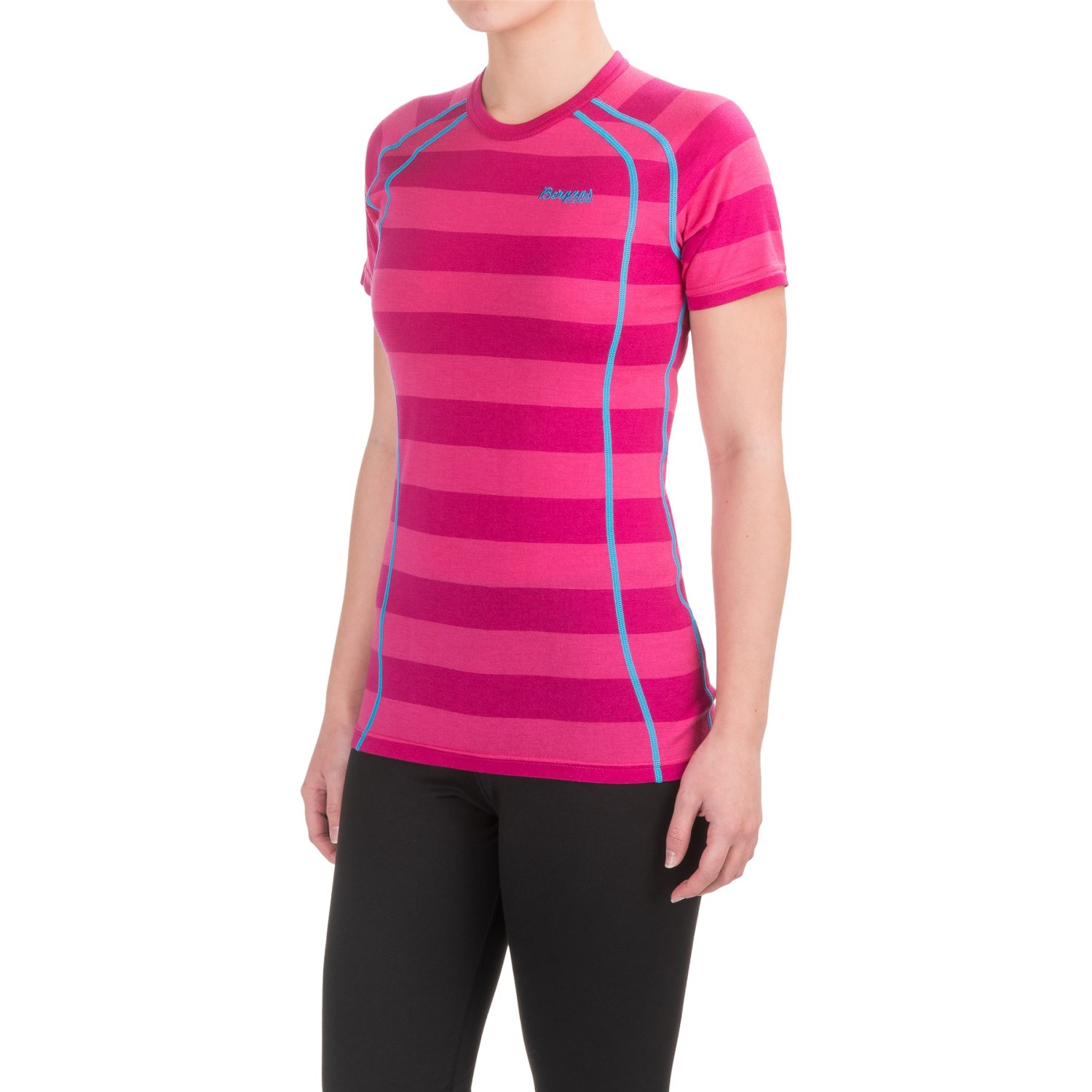 Bergans of Norway Fjellrapp Lightweight Base Layer Top - Merino Wool, Short Sleeve (For Women)