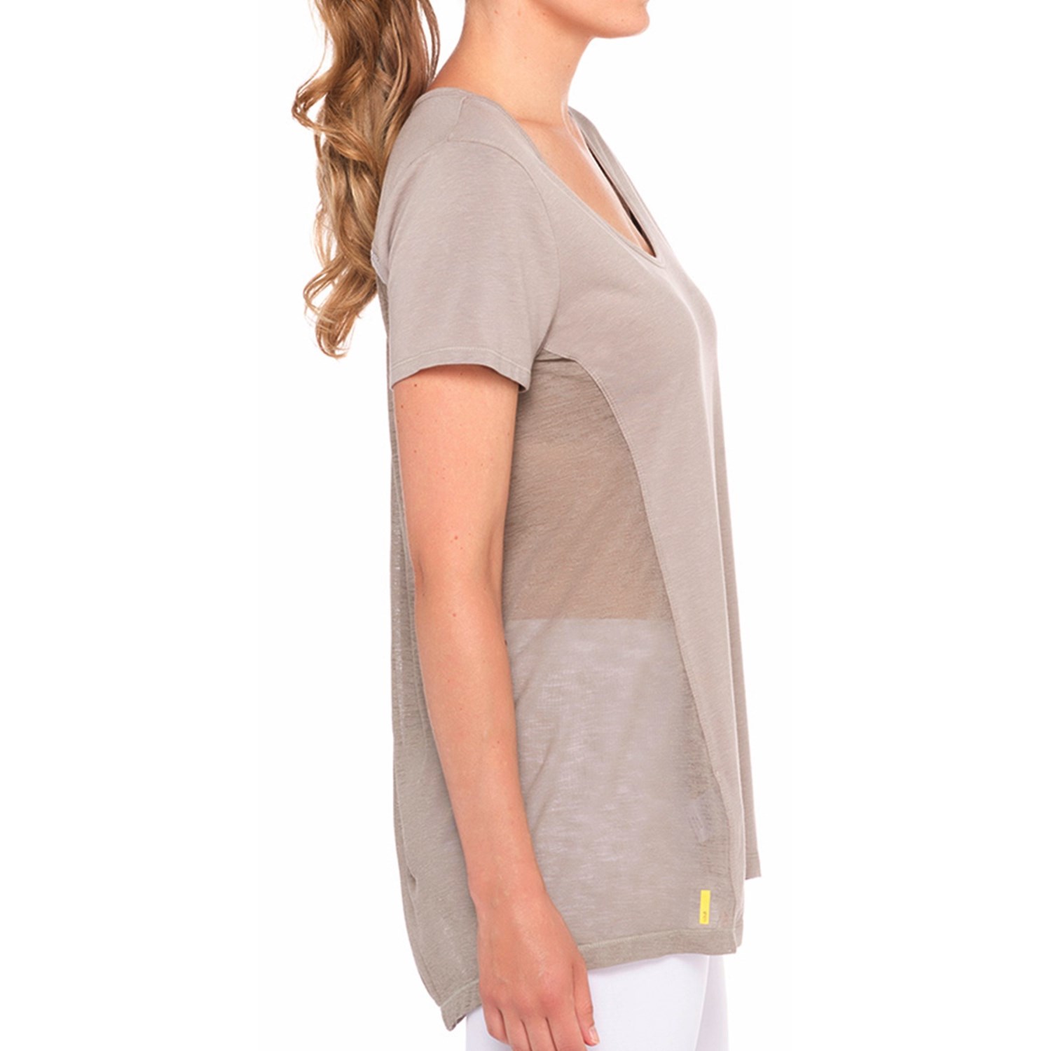 Lole Mukha Shirt - Semi-Sheer Back, Short Sleeve (For Women)