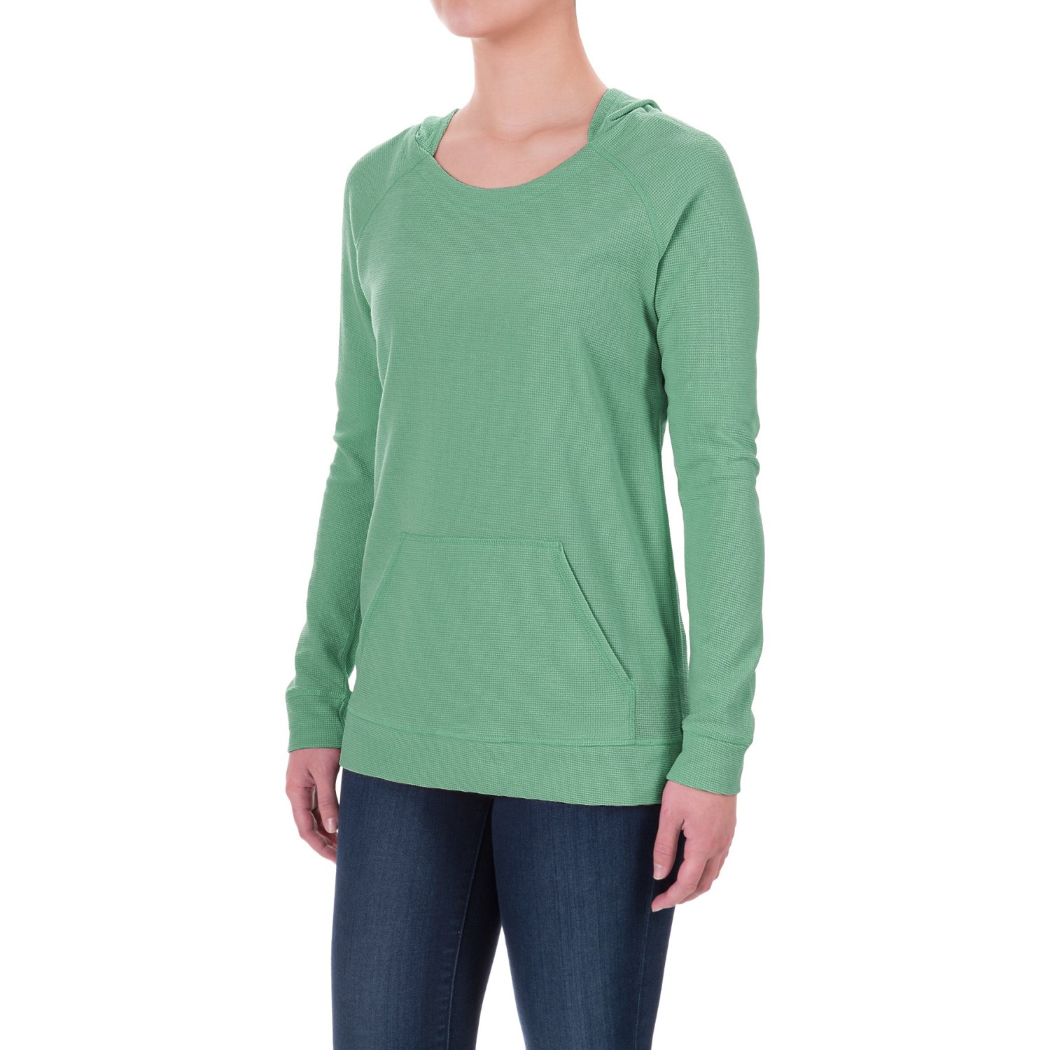 Ibex Hooded Waffle-Knit Shirt - Merino Wool, Long Sleeve (For Women)