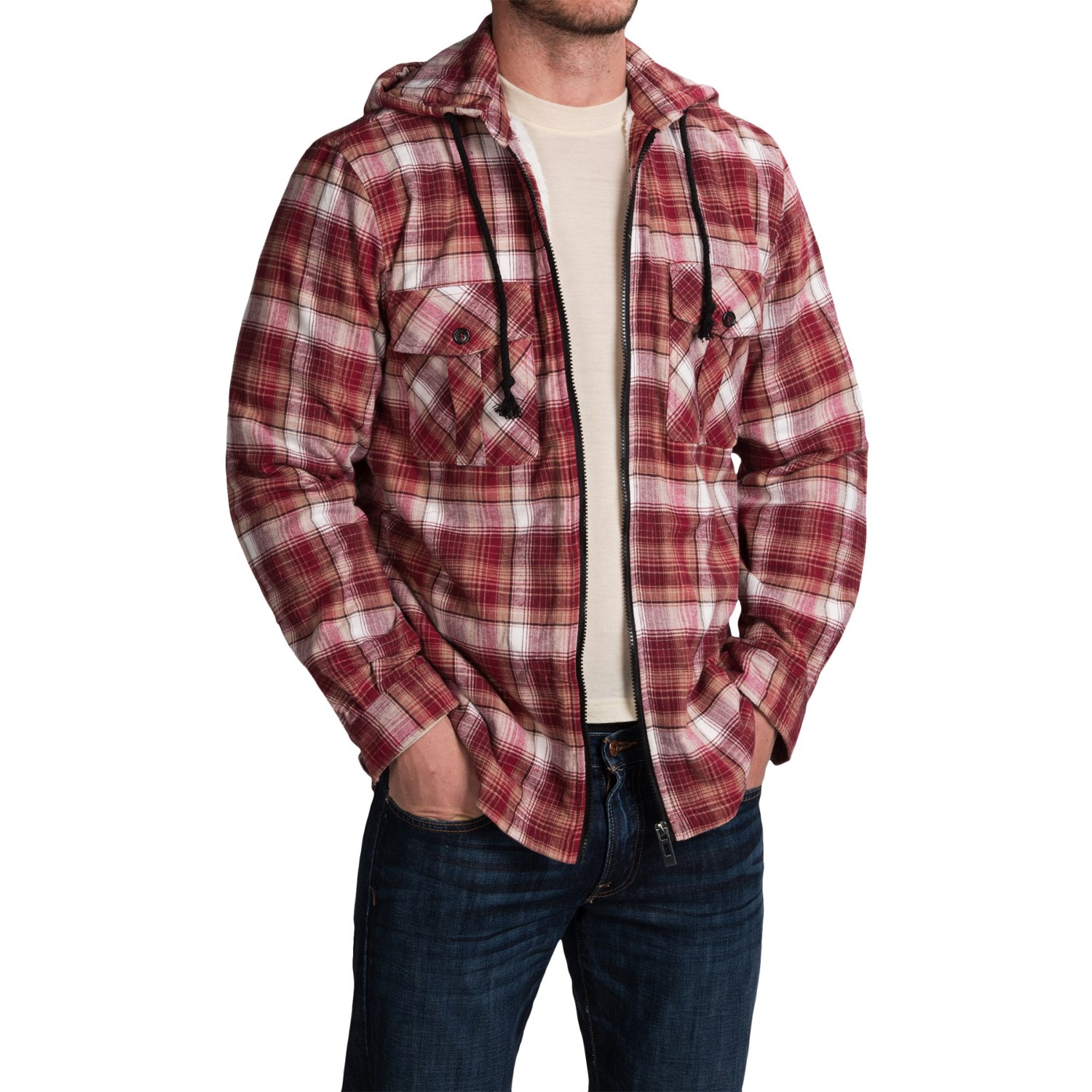 Plaid Shirt Jacket (For Men and Big Men)