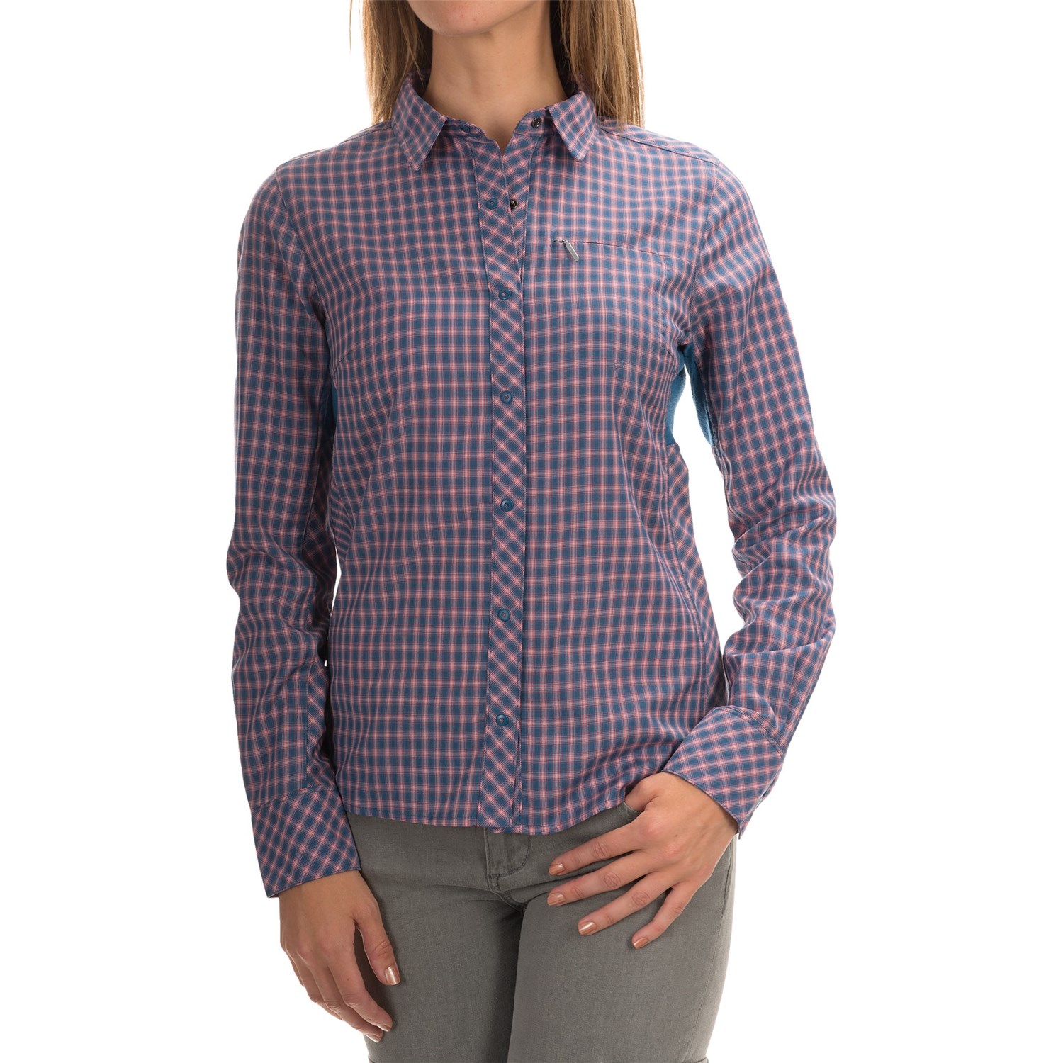 Icebreaker Terra Plaid Shirt - Merino Wool, UPF 20+, Long Sleeve (For Women)