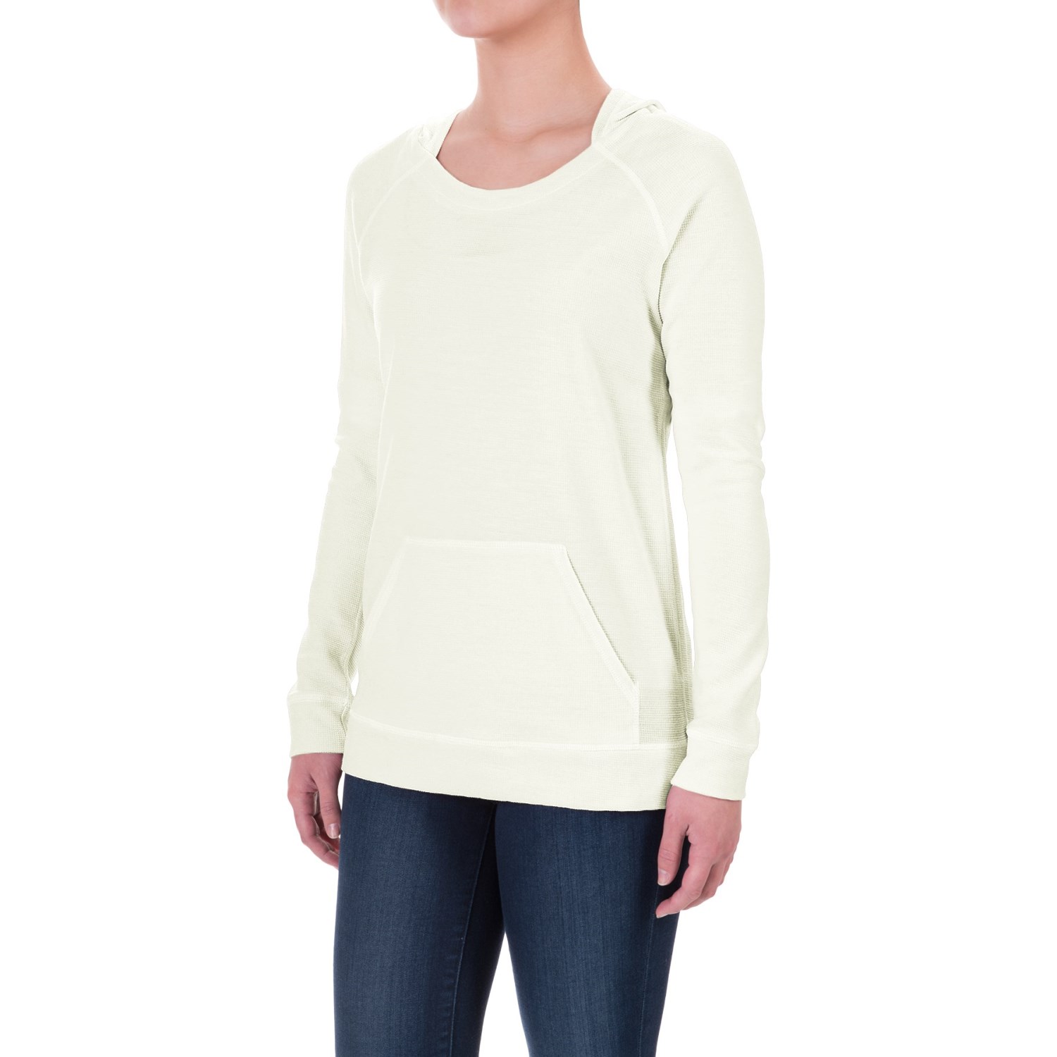 Ibex Hooded Waffle-Knit Shirt - Merino Wool, Long Sleeve (For Women)