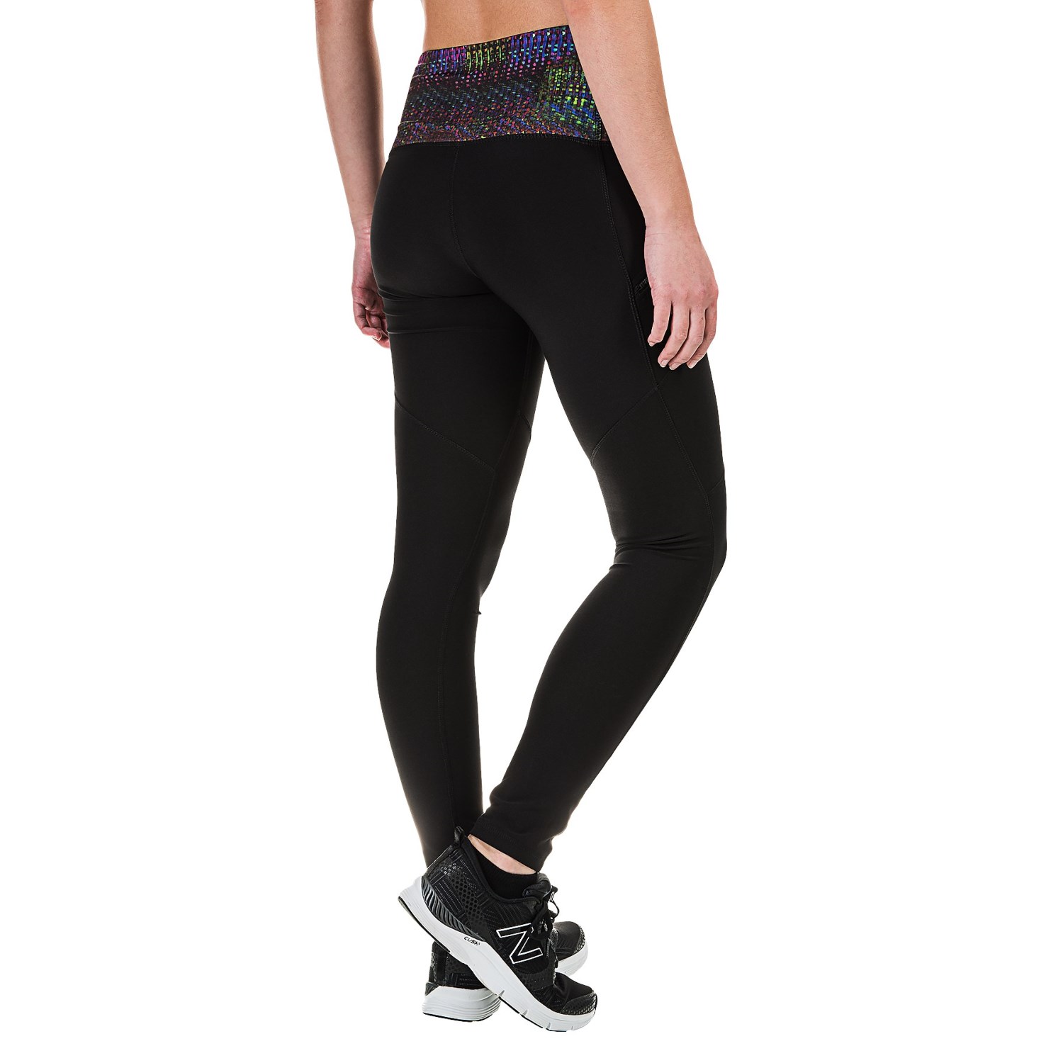 RBX Fashion Leggings - Printed Waistband (For Women)