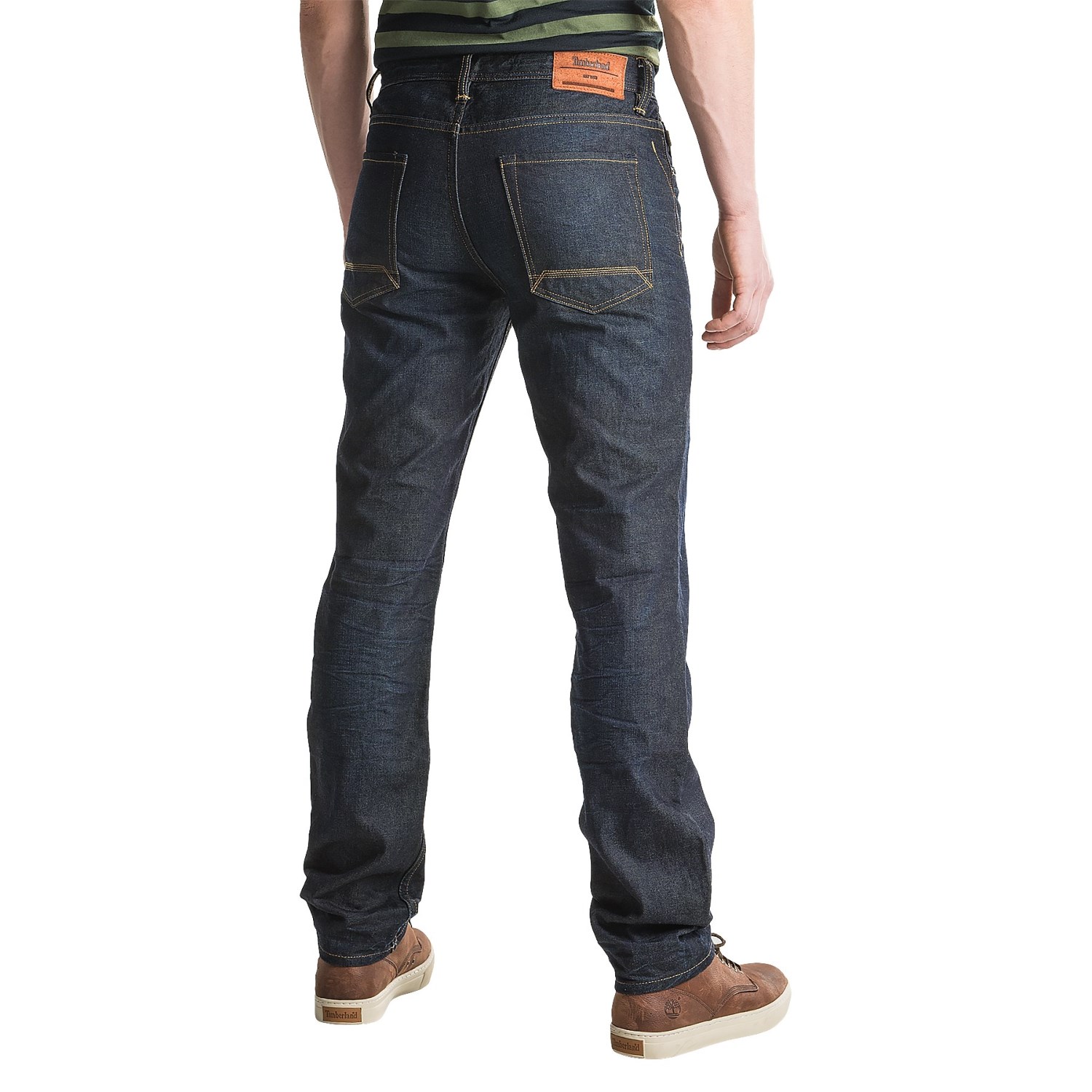 Timberland Squam Lake Denim Pants - Organic Cotton, Straight Fit (For Men)