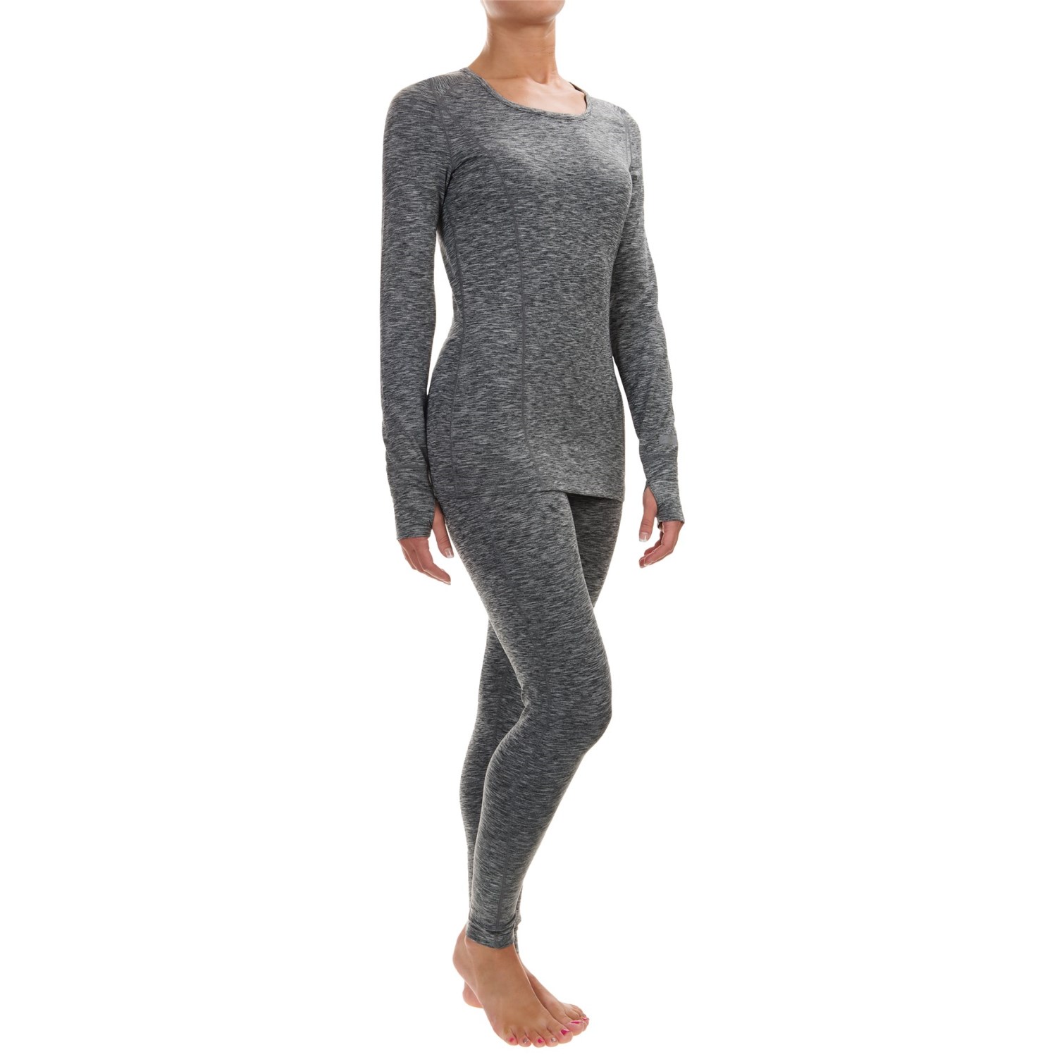 Terramar Thermolator Base Layer Top - UPF 25+, Scoop Neck, Long Sleeve (For Women)