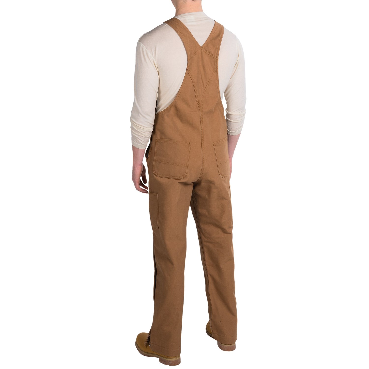 Carhartt Flame-Resistant Duck Bib Overalls - Unlined (For Men)