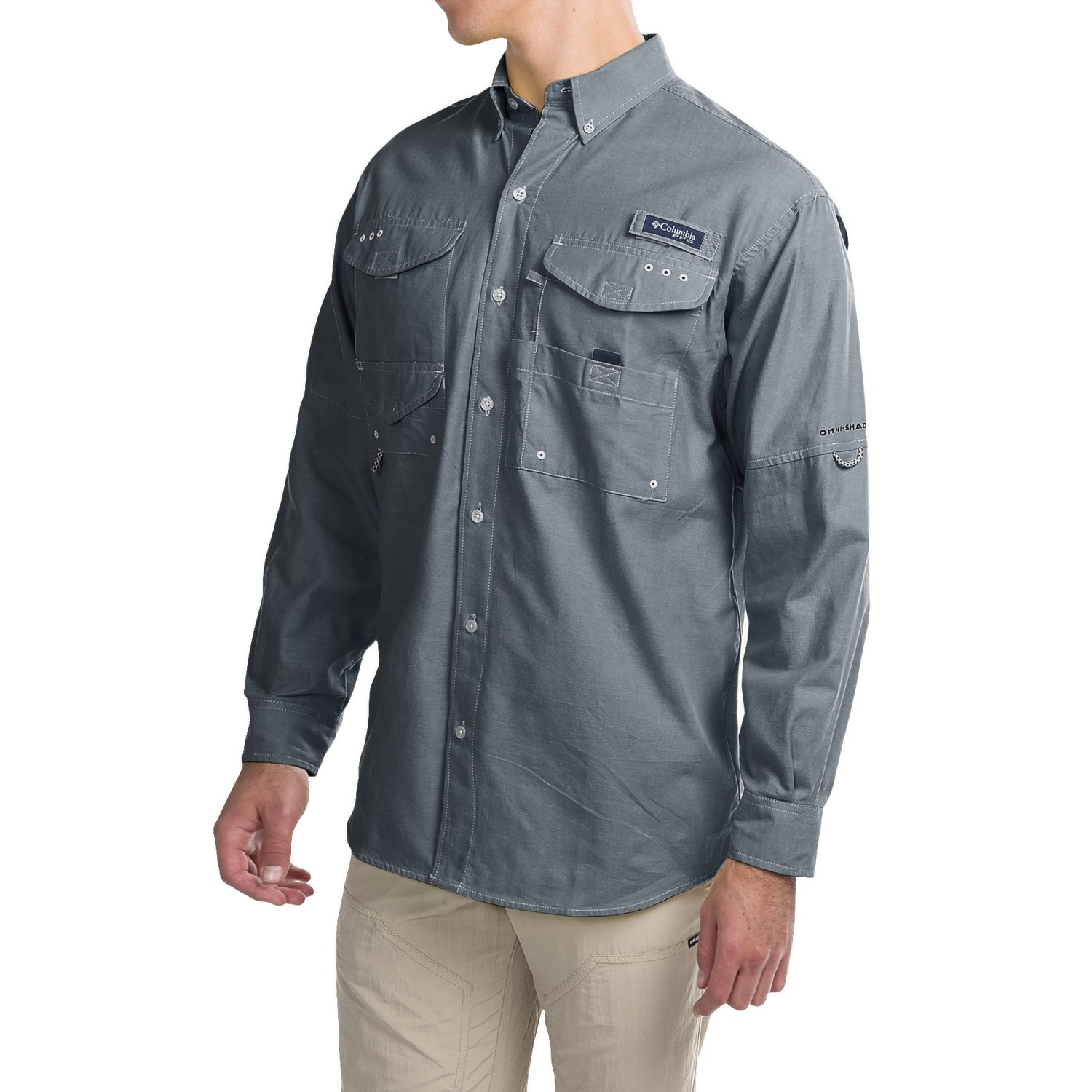 Columbia Sportswear Super Bonehead Classic Shirt - UPF 30, Long Sleeve (For Big and Tall Men)