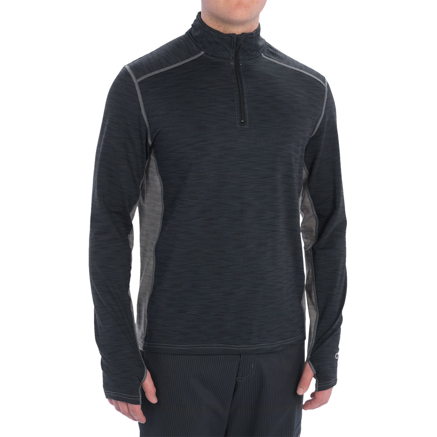 Club Ride Razz Cycling Pullover Shirt - UPF 20+, Zip Neck, Long Sleeve (For Men)