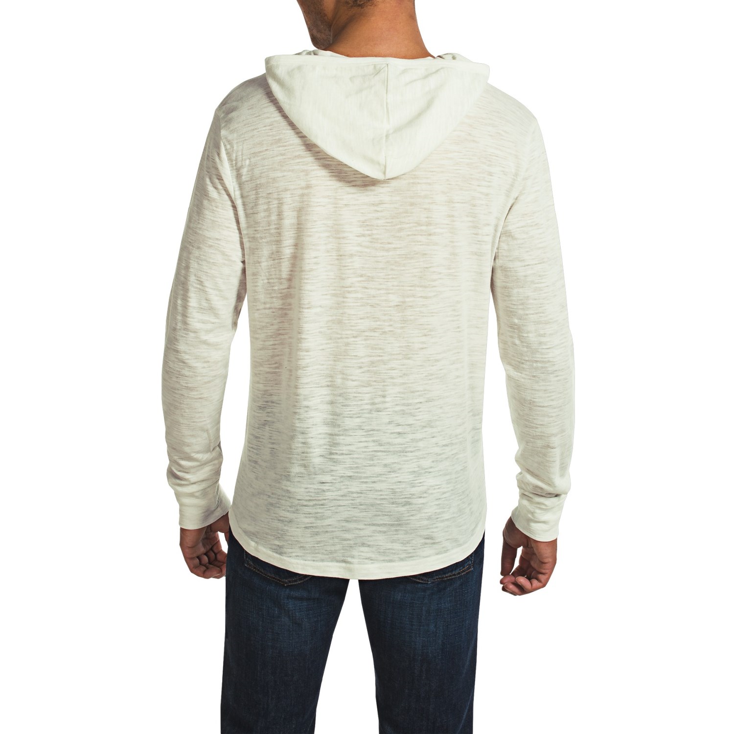 Threads 4 Thought V-Neck Hoodie Shirt - Long Sleeve (For Men)