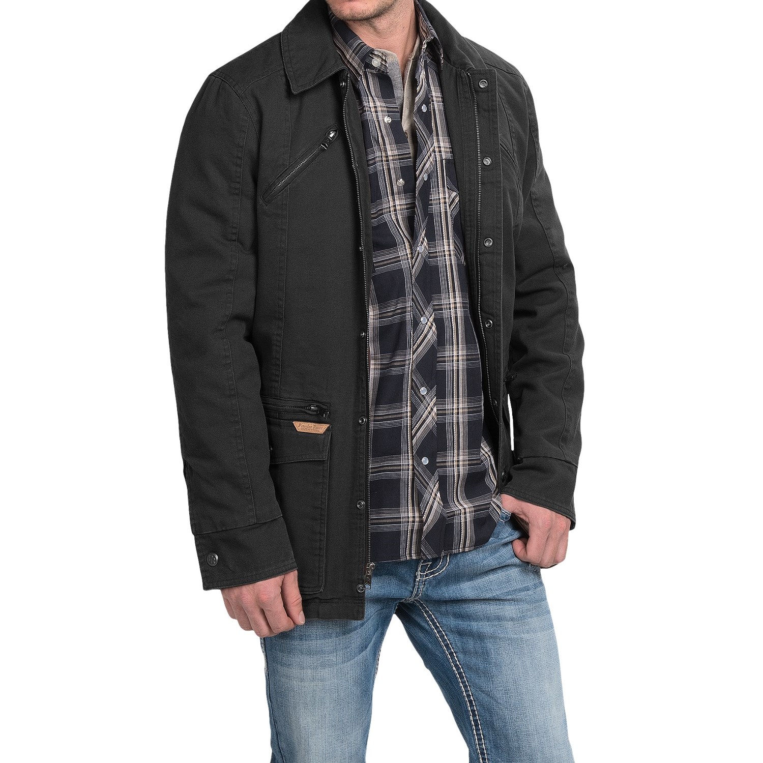 Powder River Outfitters Billings Snow-Washed Canvas Coat (For Men)