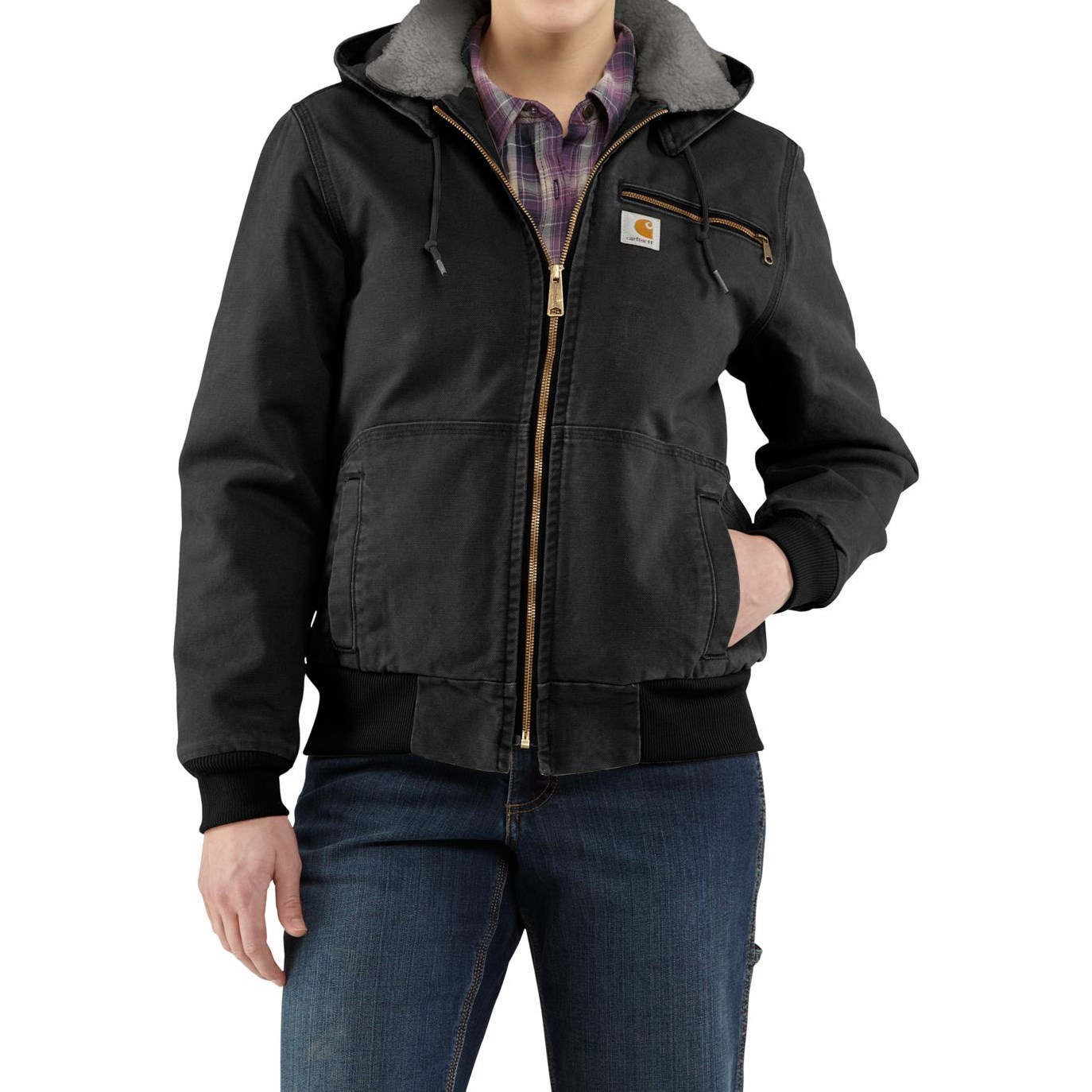 Carhartt Wildwood Weathered Duck Jacket - Factory Seconds (For Women)