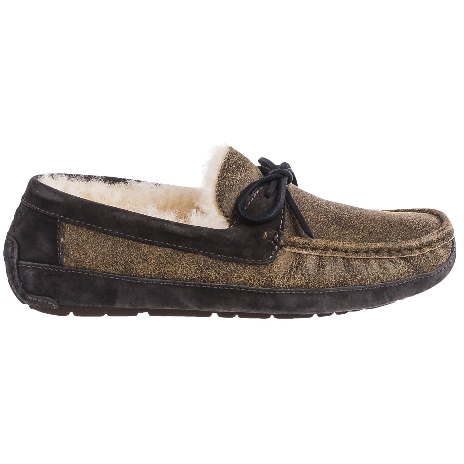 UGG® Australia Byron Moccasins - Leather, Wool Lining (For Men)