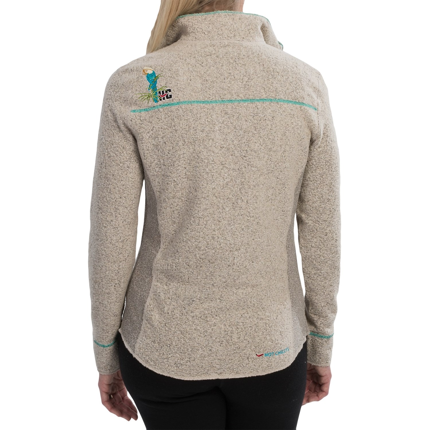 Hot Chillys Venito Fleece Jacket - Barrio Fleece, Zip Neck, Long Sleeve (For Women)