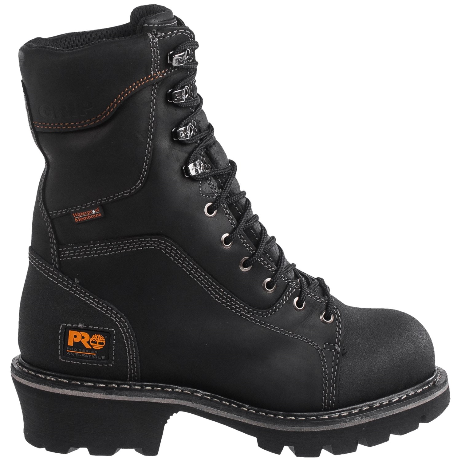 Timberland Pro Rip Saw Soft Toe Logger Work Boots - Waterproof, 9” (For Men)