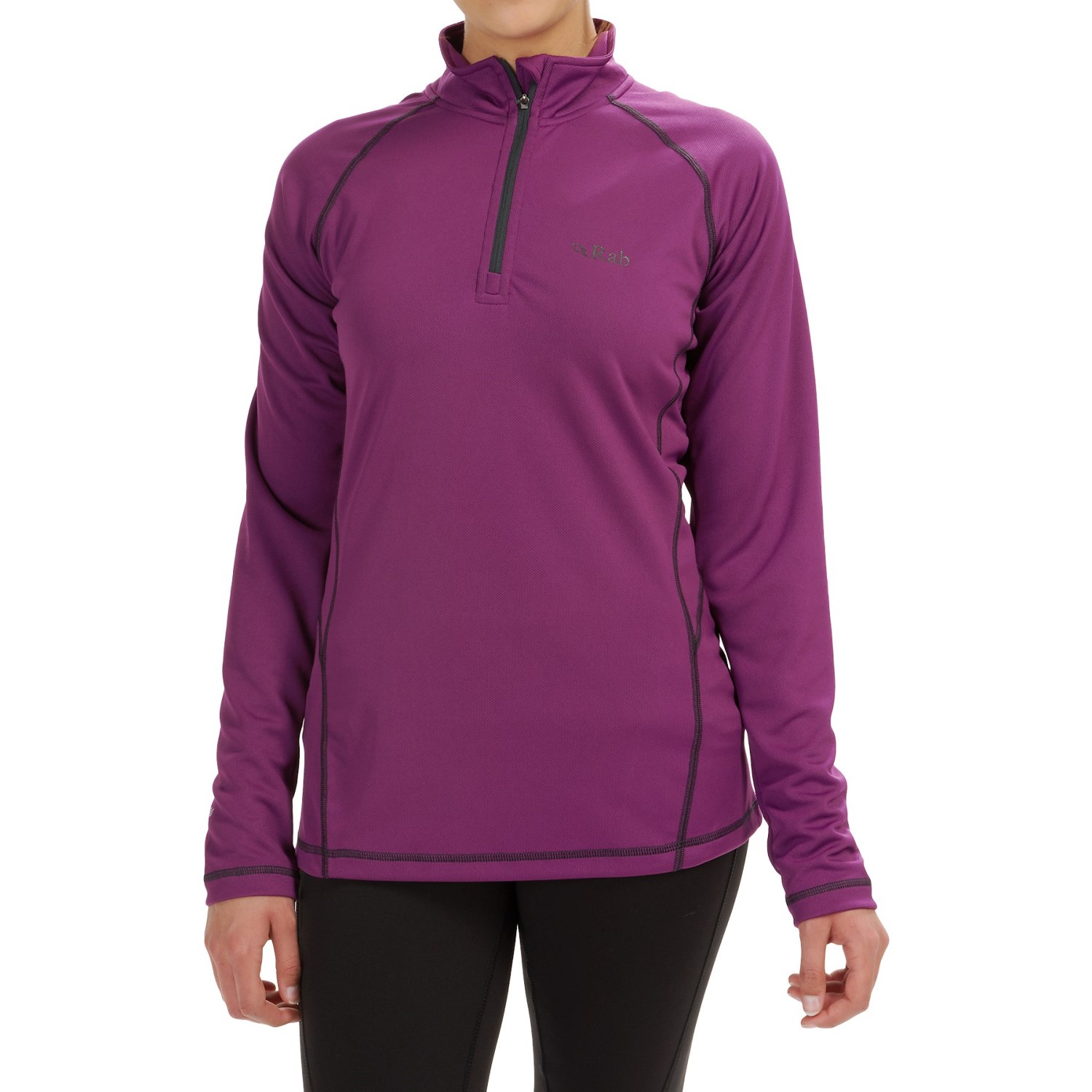 Rab DRYflo® 150 Base Layer Top - Zip Neck, Long Sleeve (For Women)