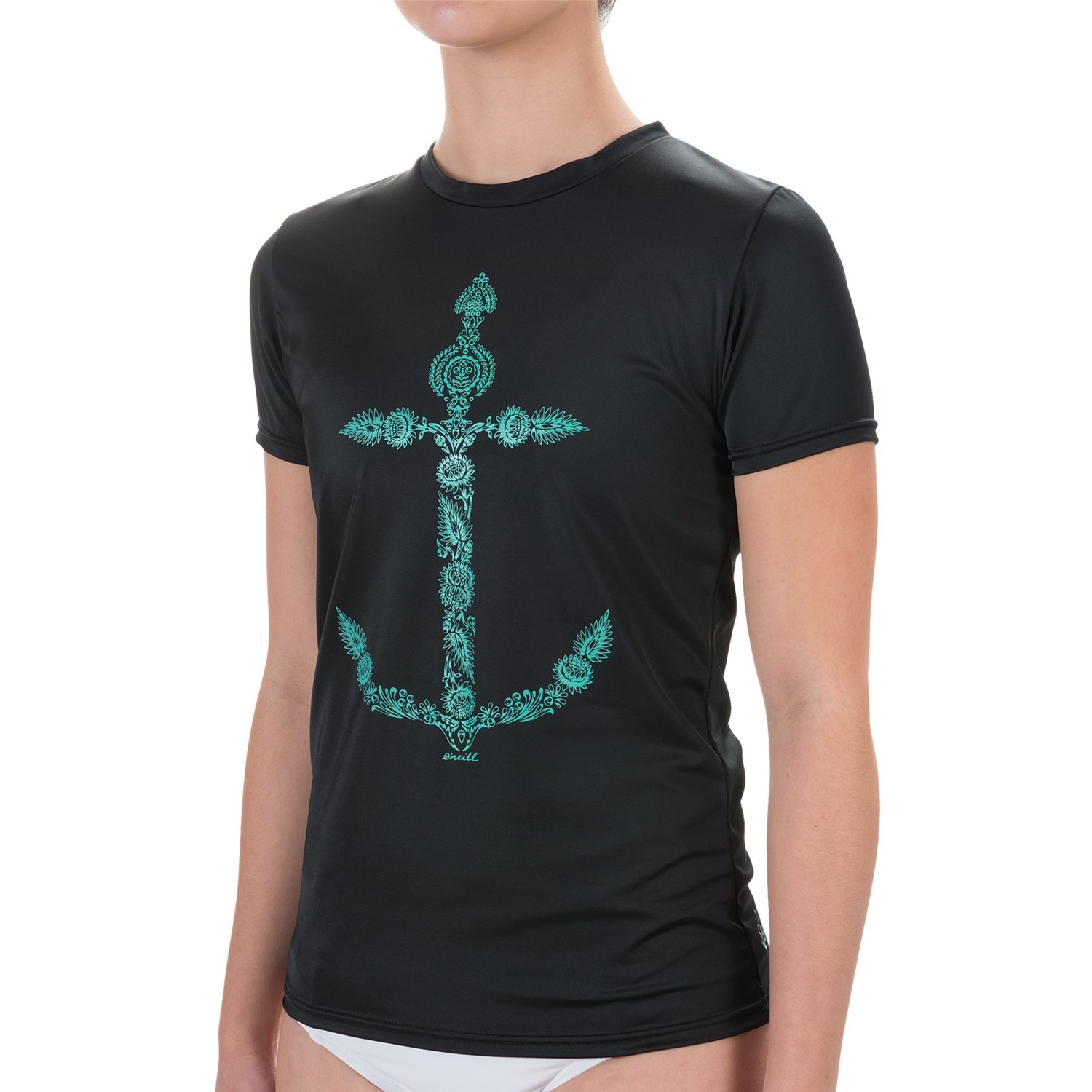 O’Neill Anchor Rash Guard - Short Sleeve (For Women)