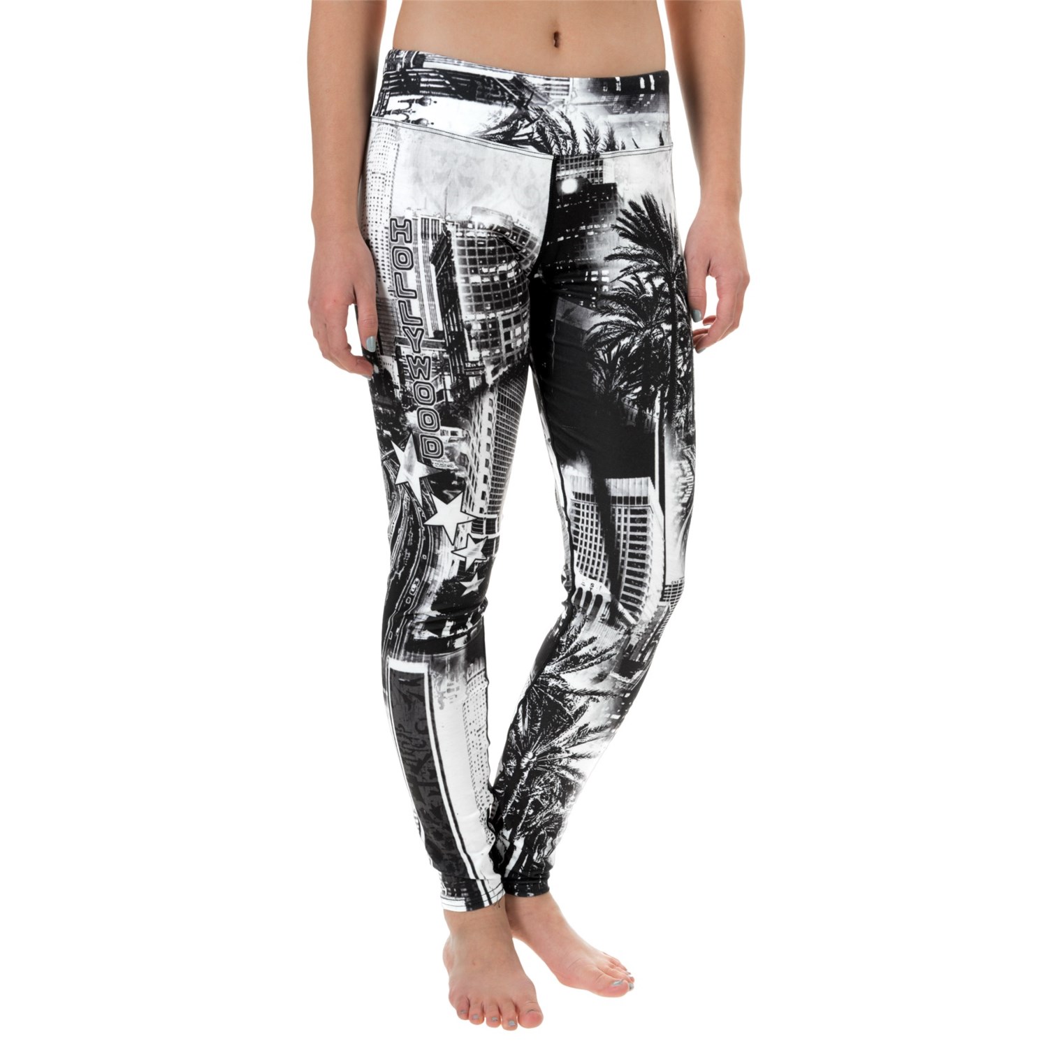 Hot Chillys MTF4000 Printed Leggings - Midweight (For Women)