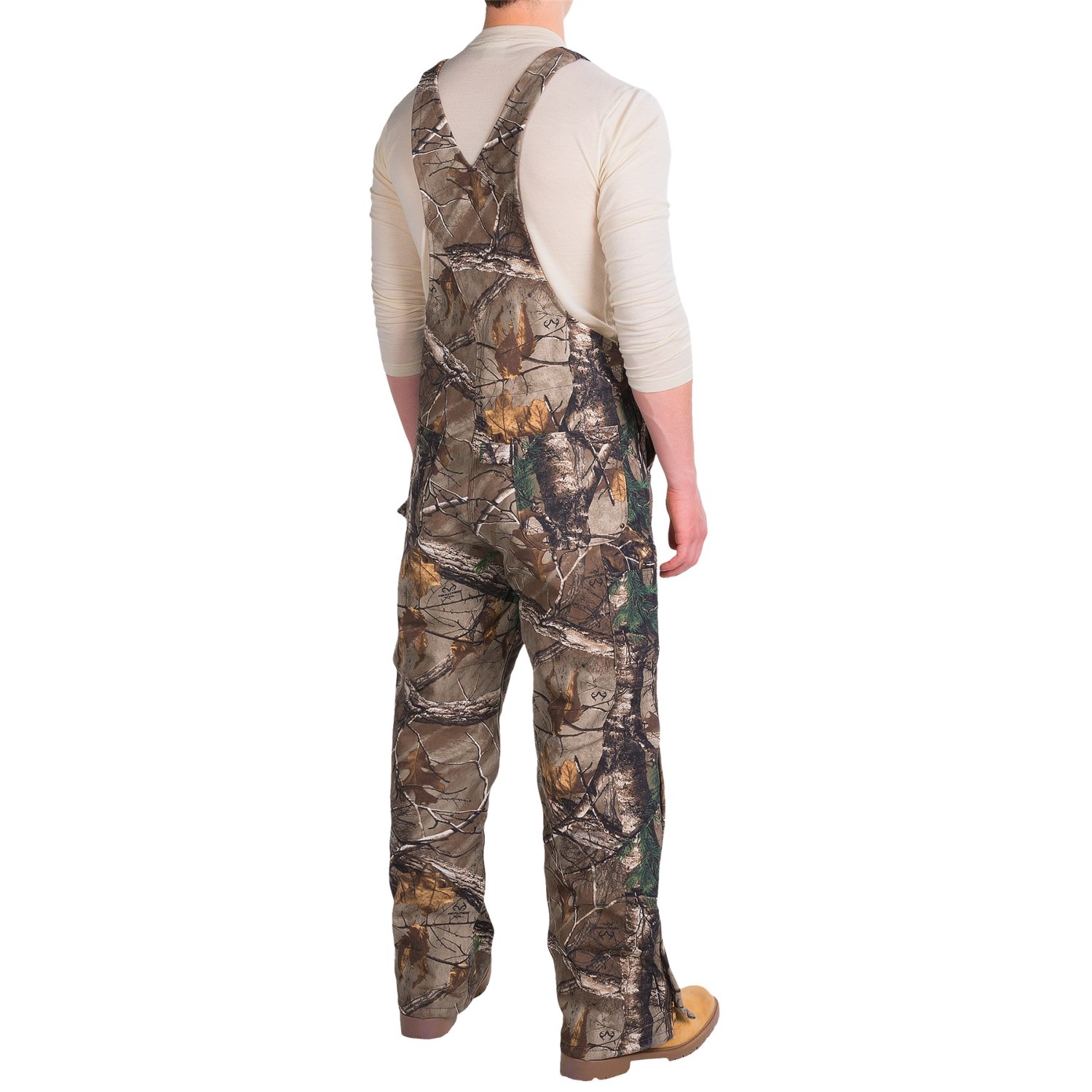 Carhartt Quilt-Lined Camo Bib Overalls (For Men)