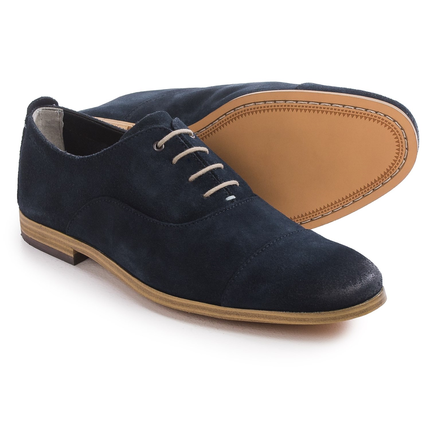 Clarks Chinley Cap-Toe Oxford Shoes - Leather (For Men)