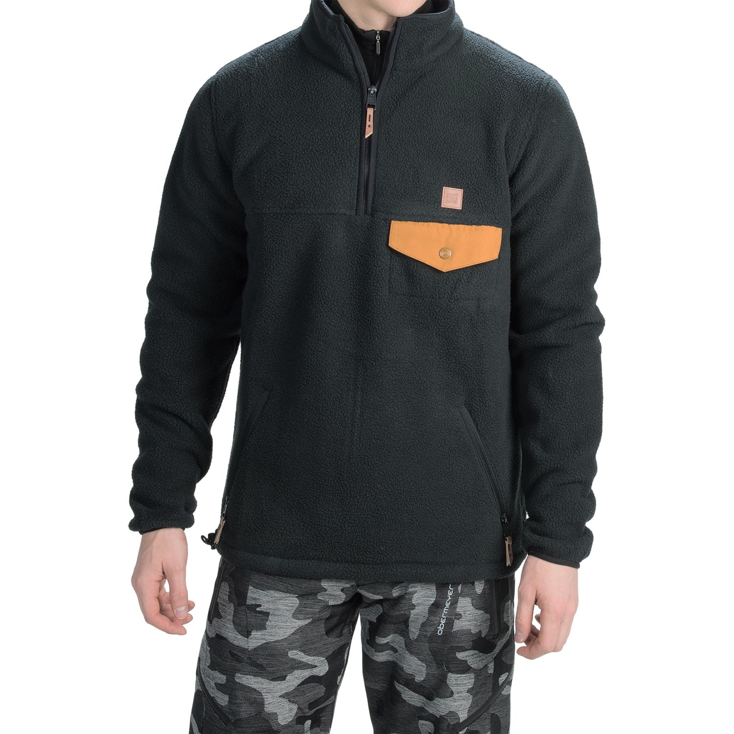 DC Shoes Calumet Polar Fleece Jacket - Zip Neck (For Men)