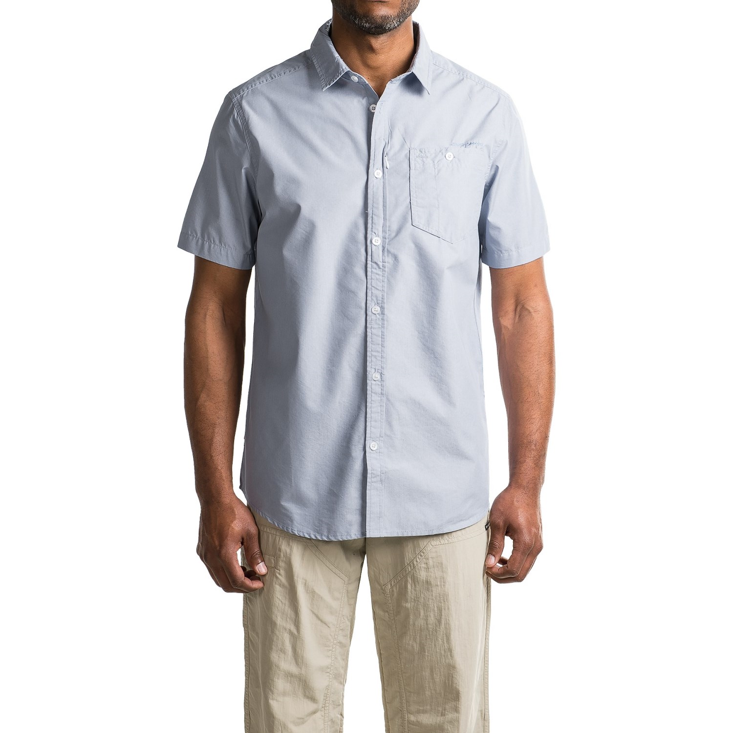 Craghoppers Insect Shield® Henri Shirt - UPF 50+, Button Front, Short Sleeve (For Men)