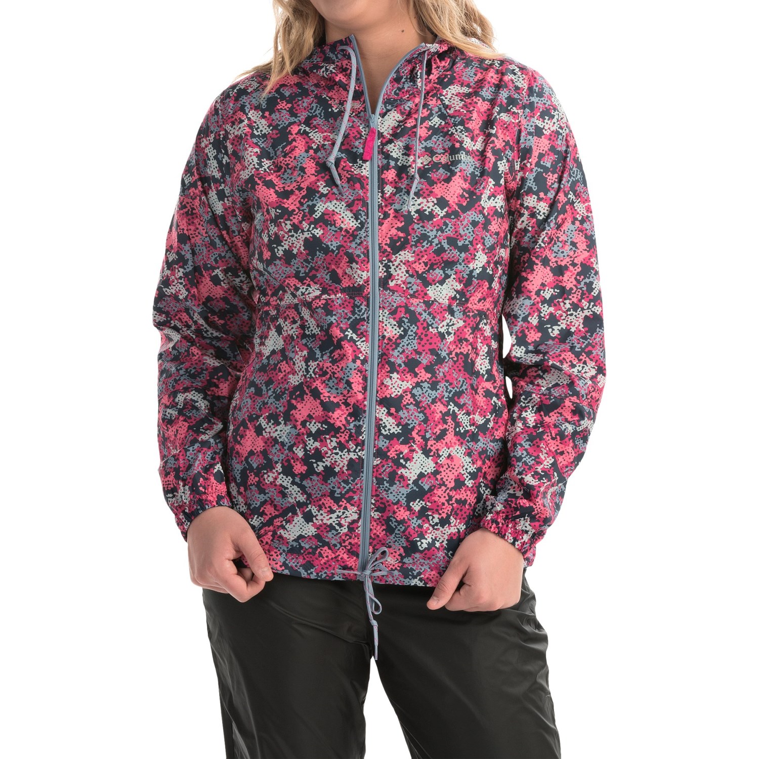 Columbia Sportswear Flash Forward Printed Omni-Shield® Windbreaker Jacket (For Women)