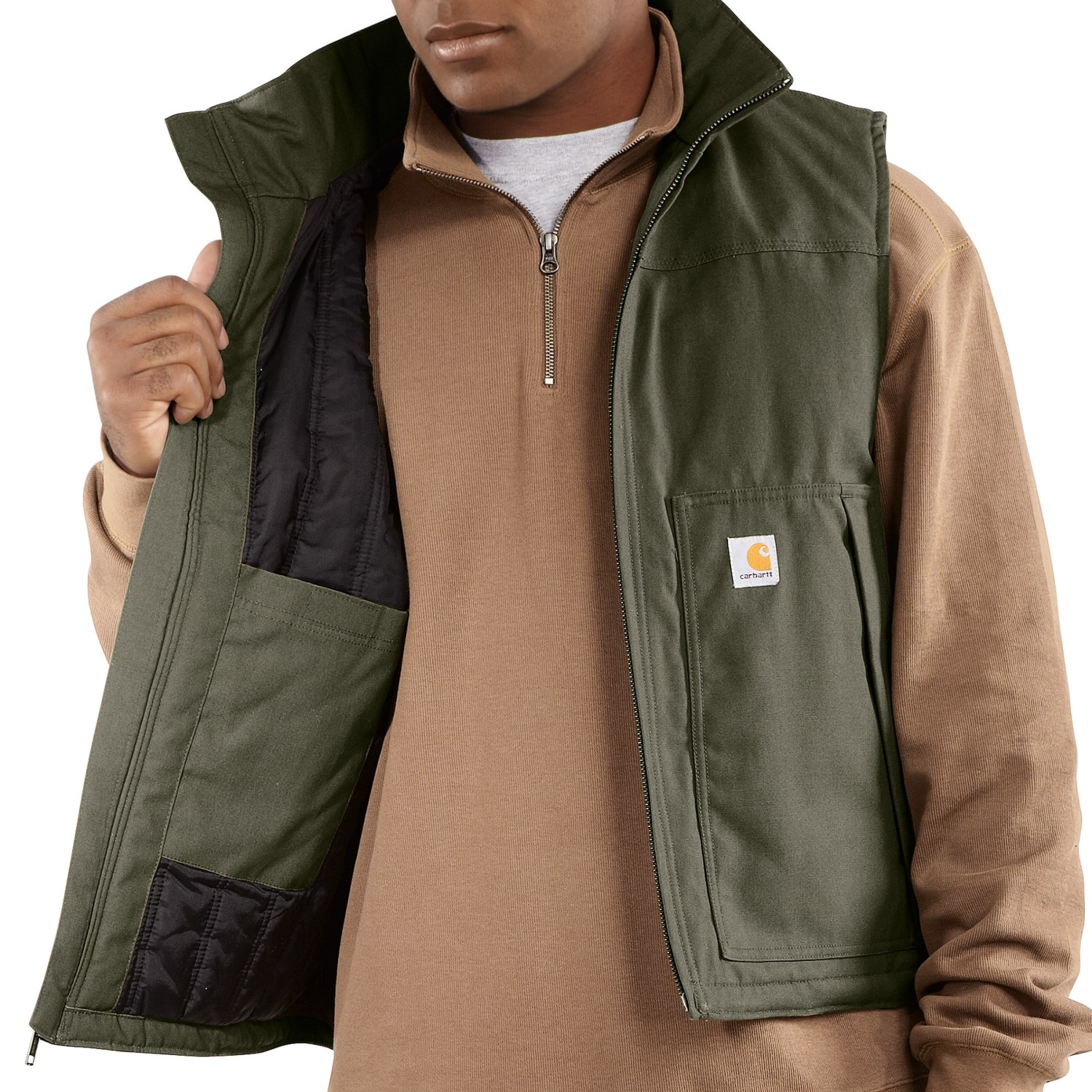 Carhartt Jefferson Quick Duck Vest - Factory Seconds (For Men)