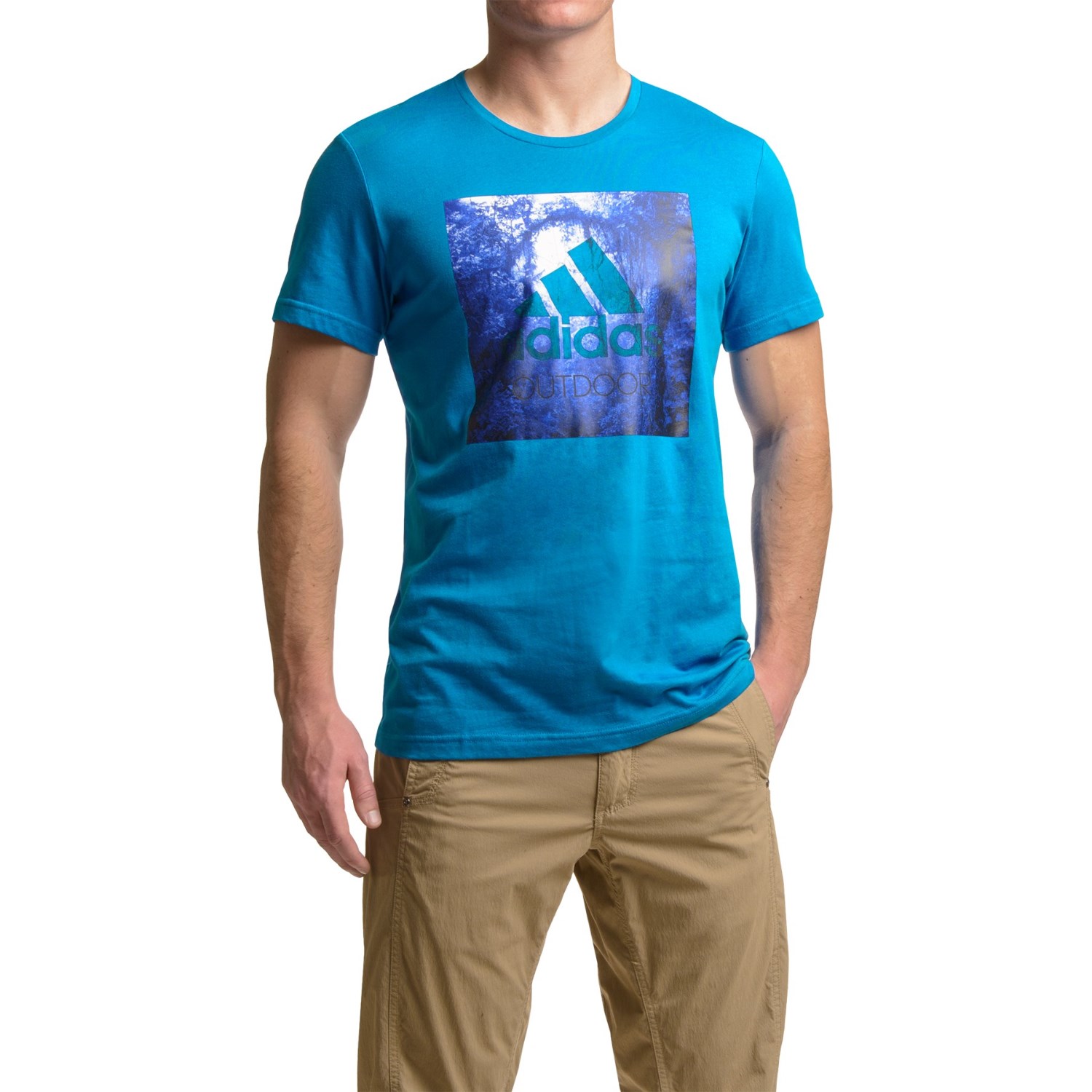 adidas outdoor Graphic T-Shirt - Short Sleeve (For Men)