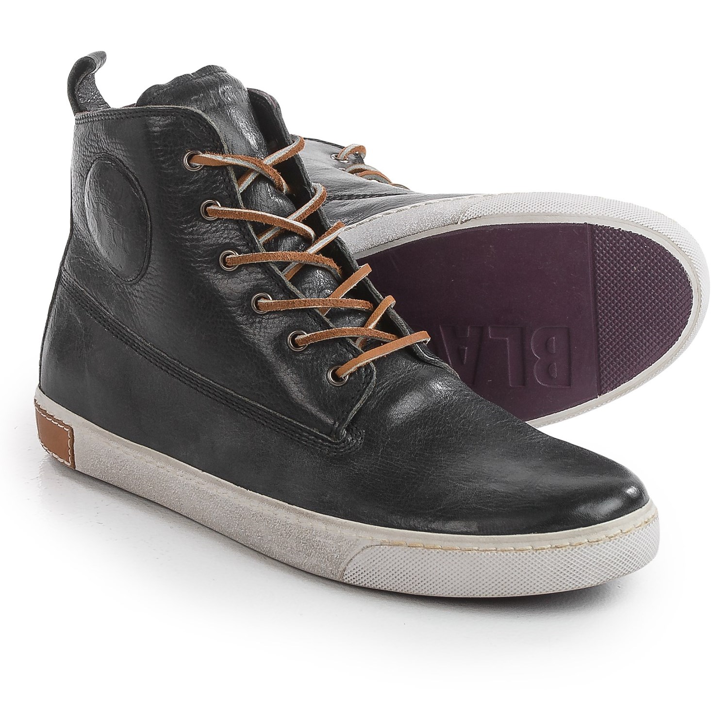 Blackstone AM02 High-Top Sneakers - Leather (For Men)