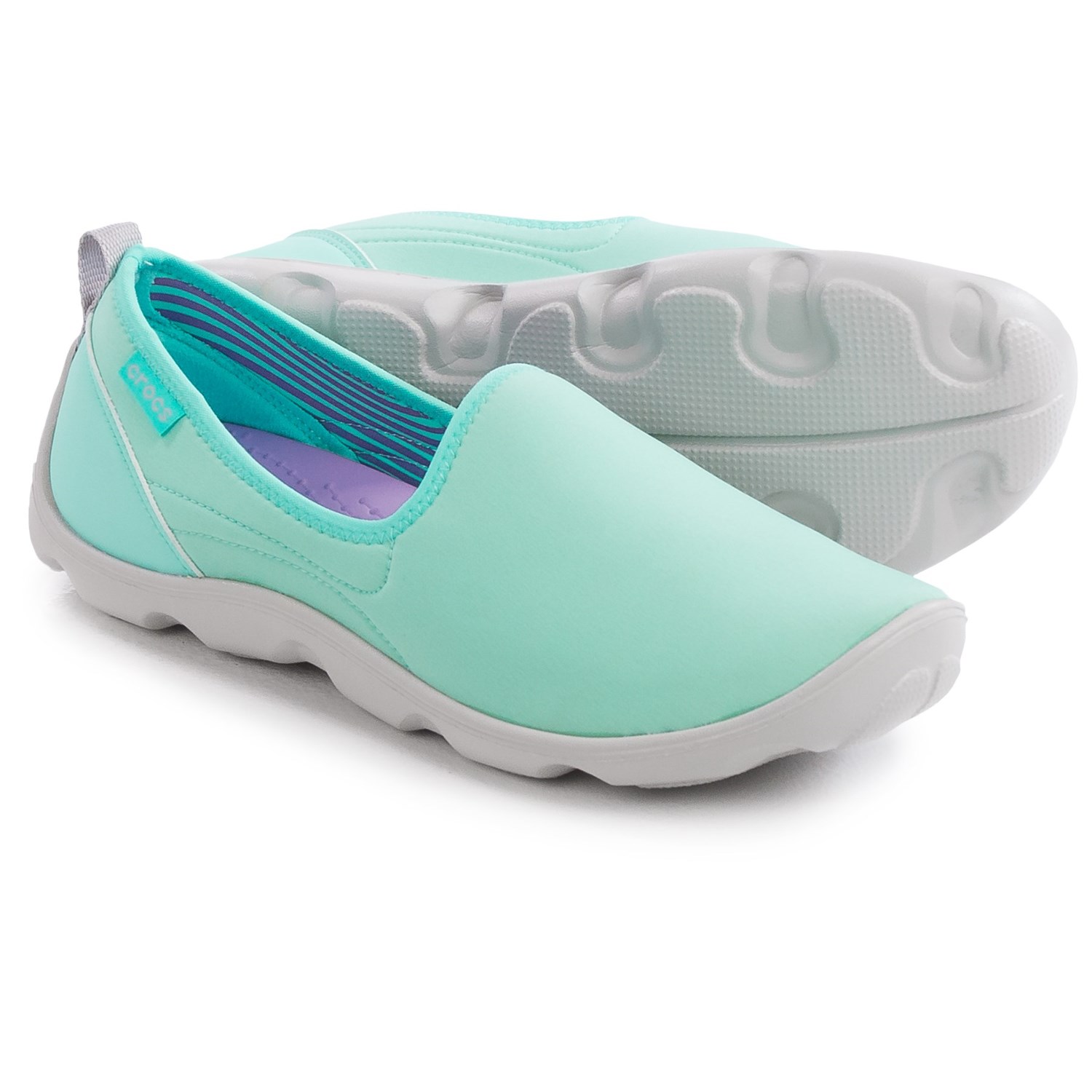 Crocs Duet Busy Day Stretch Skimmer Shoes - Slip-Ons (For Women)