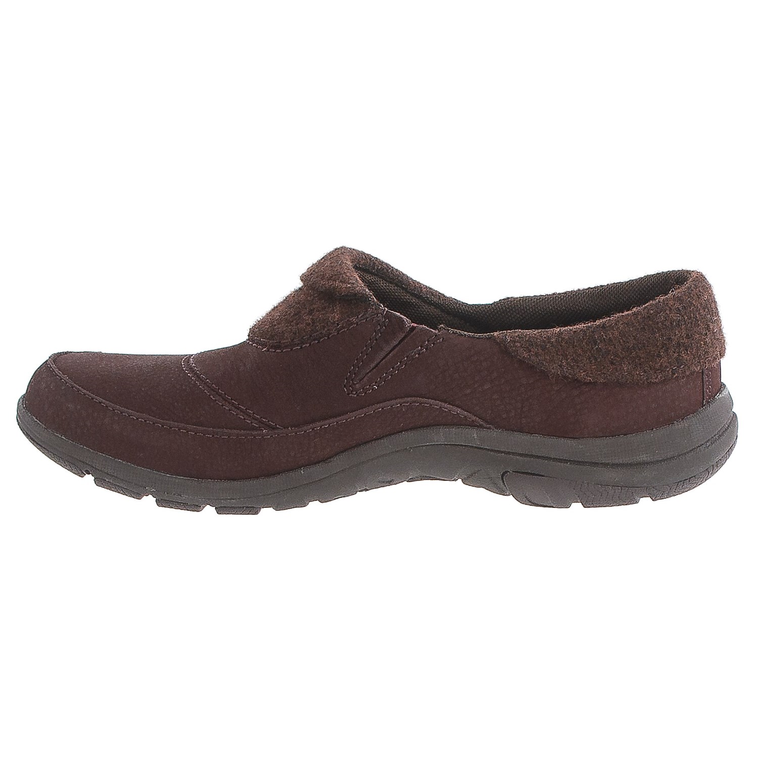 Merrell Dassie Shoes - Leather-Wool, Slip-Ons (For Women)