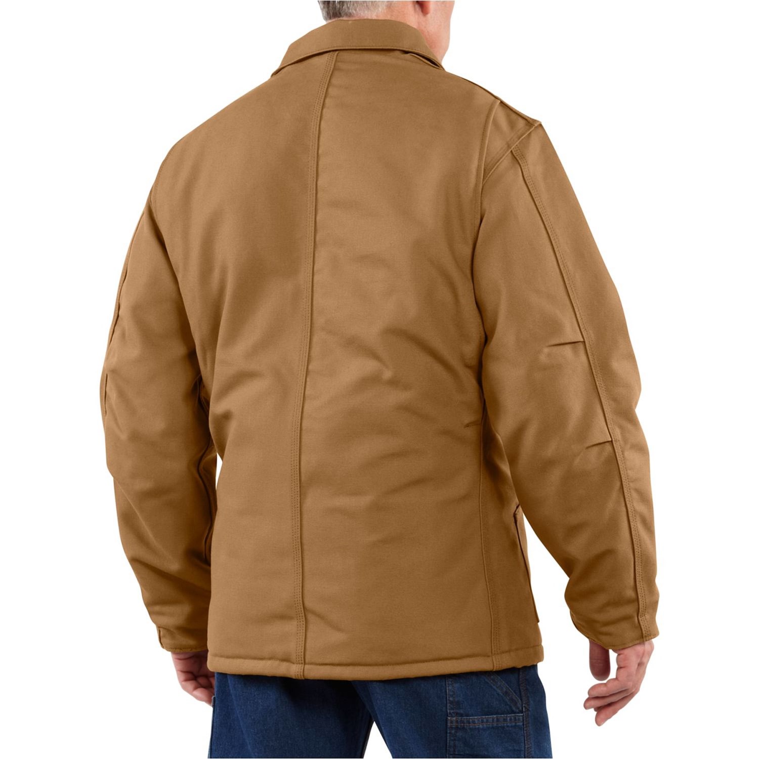 Carhartt Flame-Resistant Duck Traditional Coat - Quilt-Lined, Factory Seconds (For Big and Tall Men)