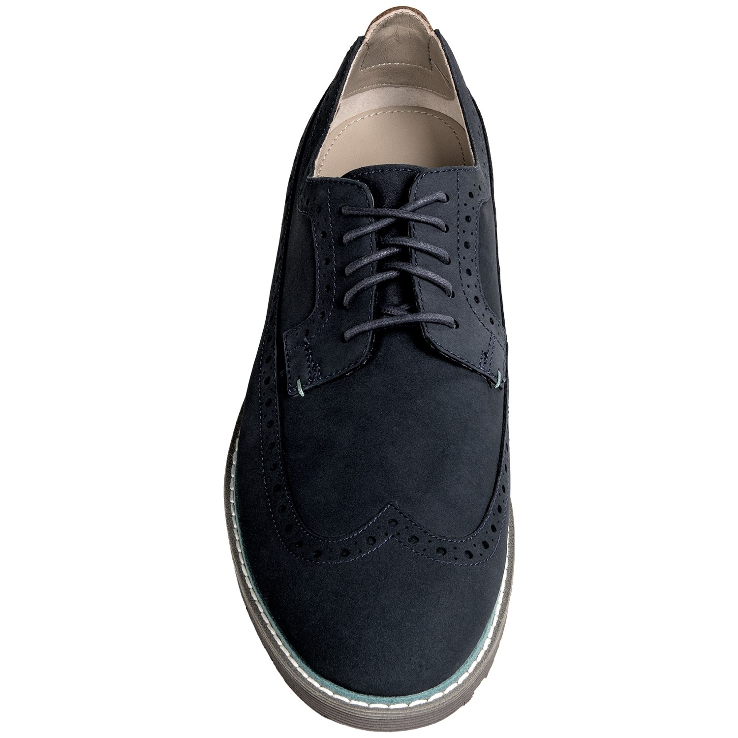 Clarks Gambeson Dress Wingtip Shoes - Nubuck (For Men)