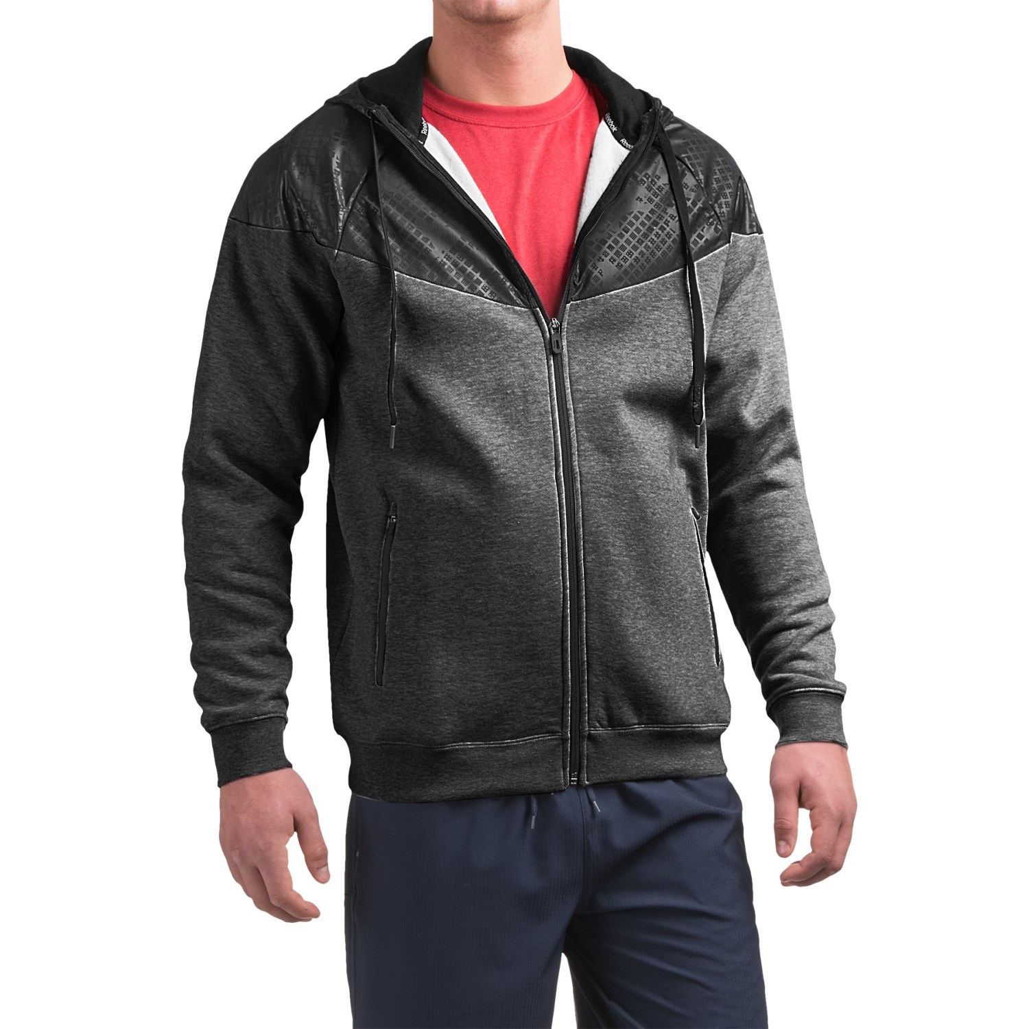 Reebok Motion Fleece Hoodie (For Men)