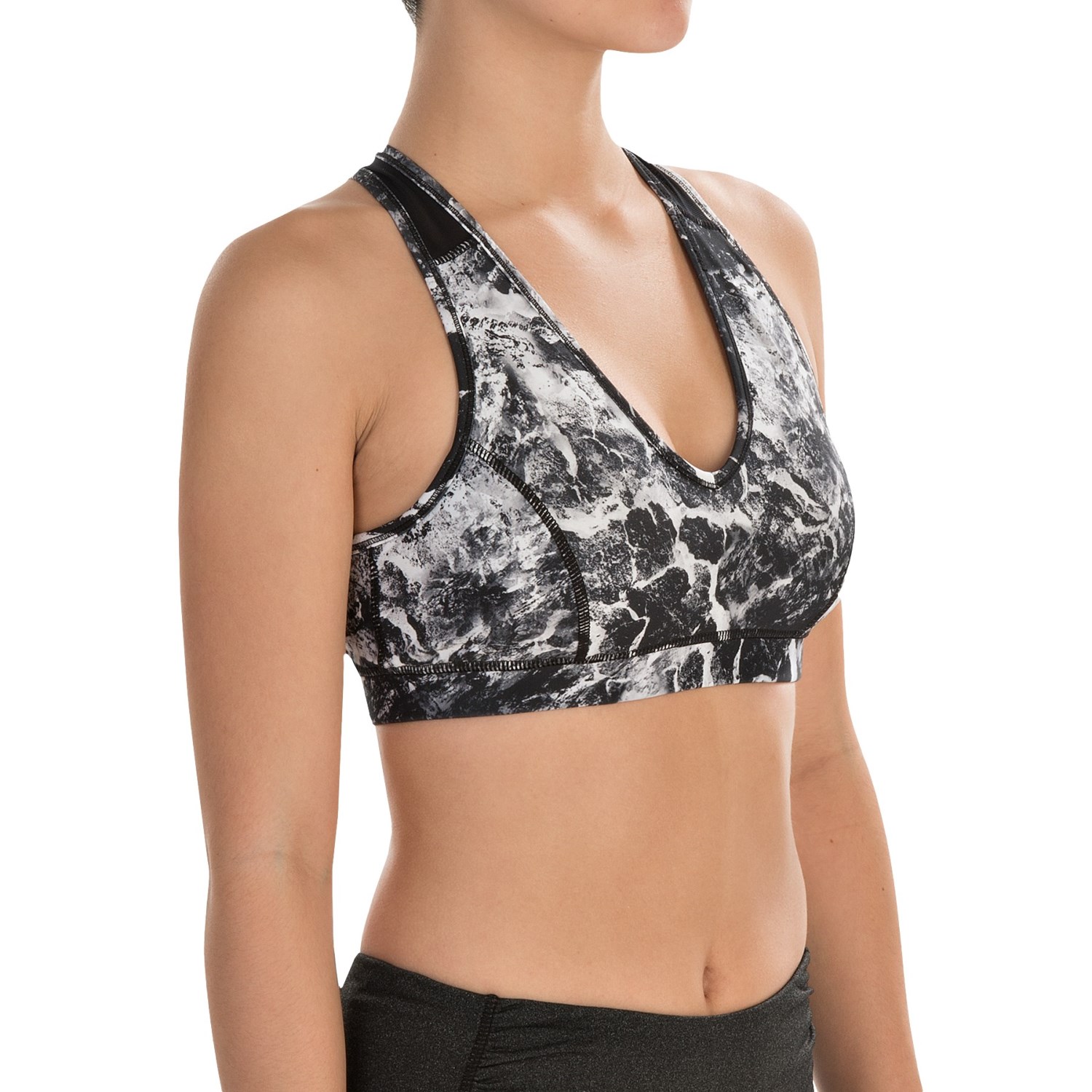 Kyodan Mesh Racerback Sports Bra - Low Impact (For Women)