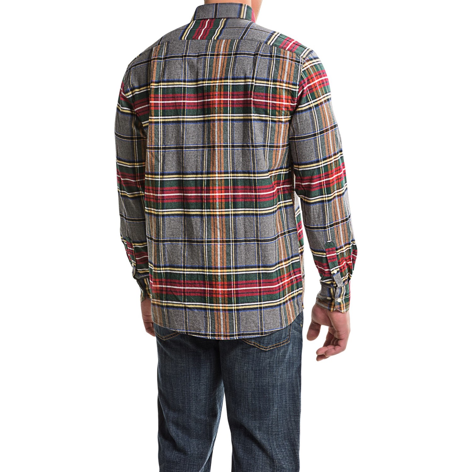 Barbour Collared Cotton Shirt with Pocket - Long Sleeve (For Men)