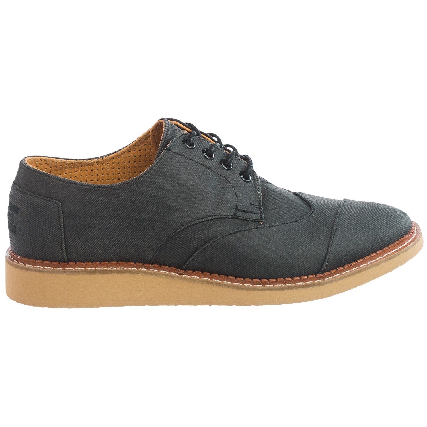 TOMS Aviator Twill Brogue Shoes (For Men)